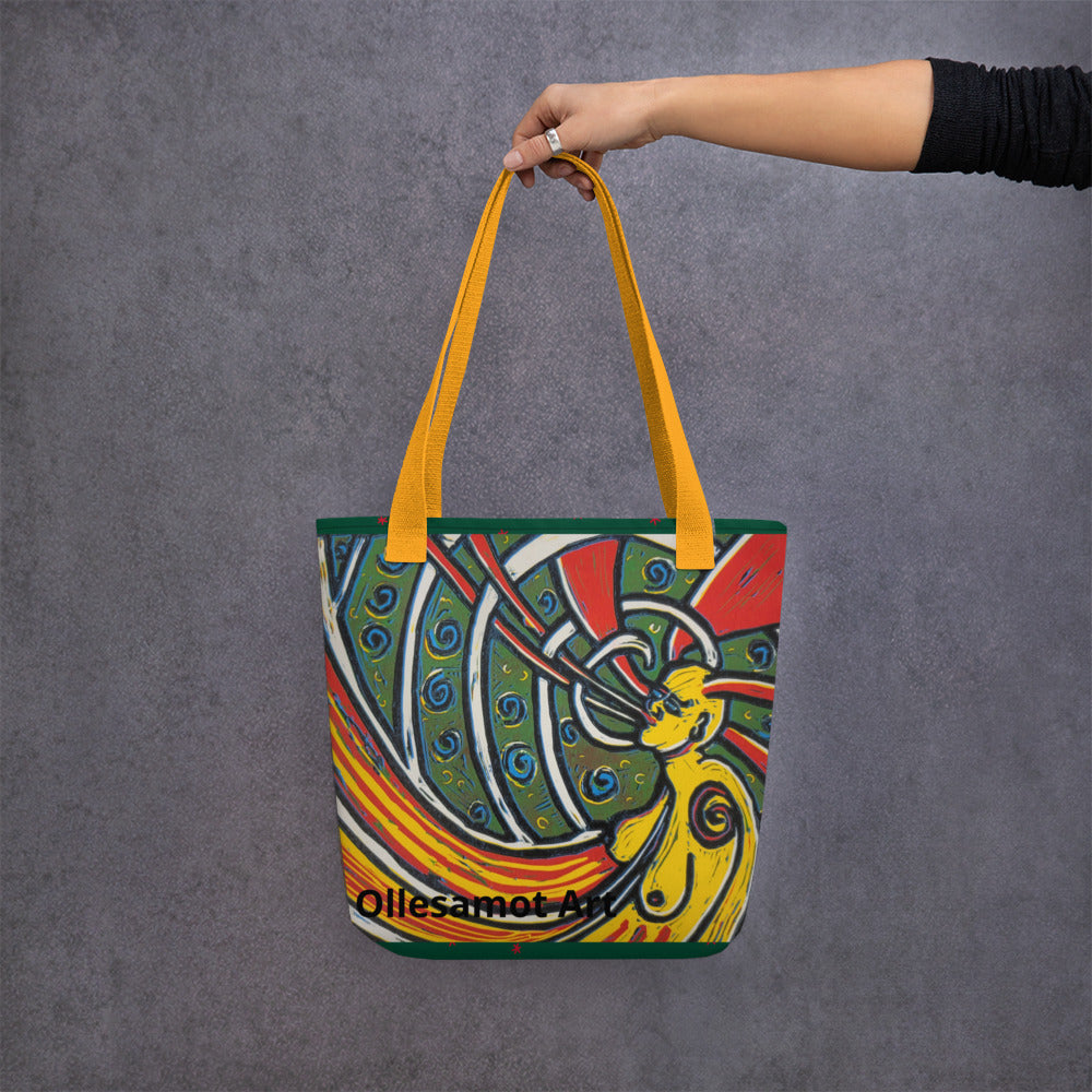 Tote bag-15x15- Celestial Being Series OG