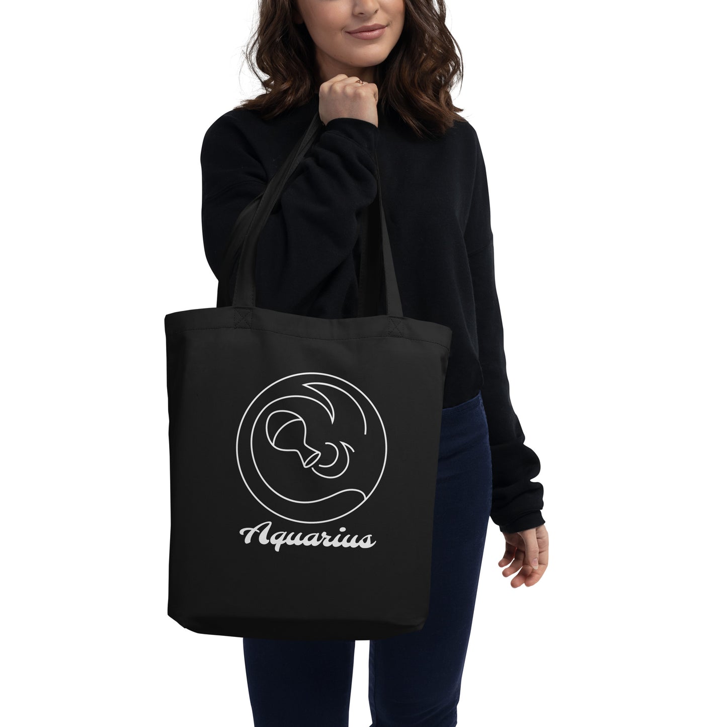 Eco Tote Bag- Classic Zodiac: Aquarius