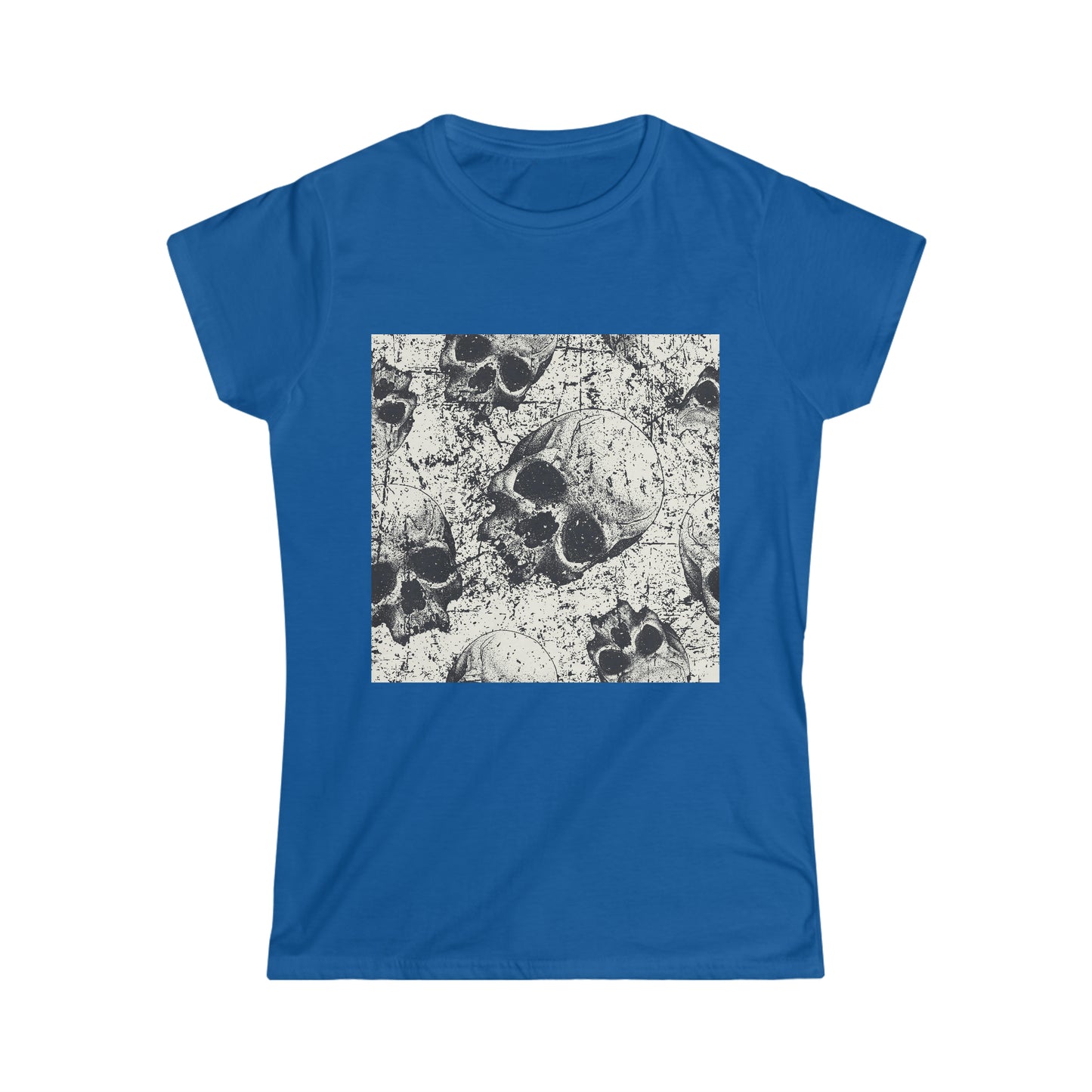 Women's Softstyle Tee- Castle Series- Skull 4