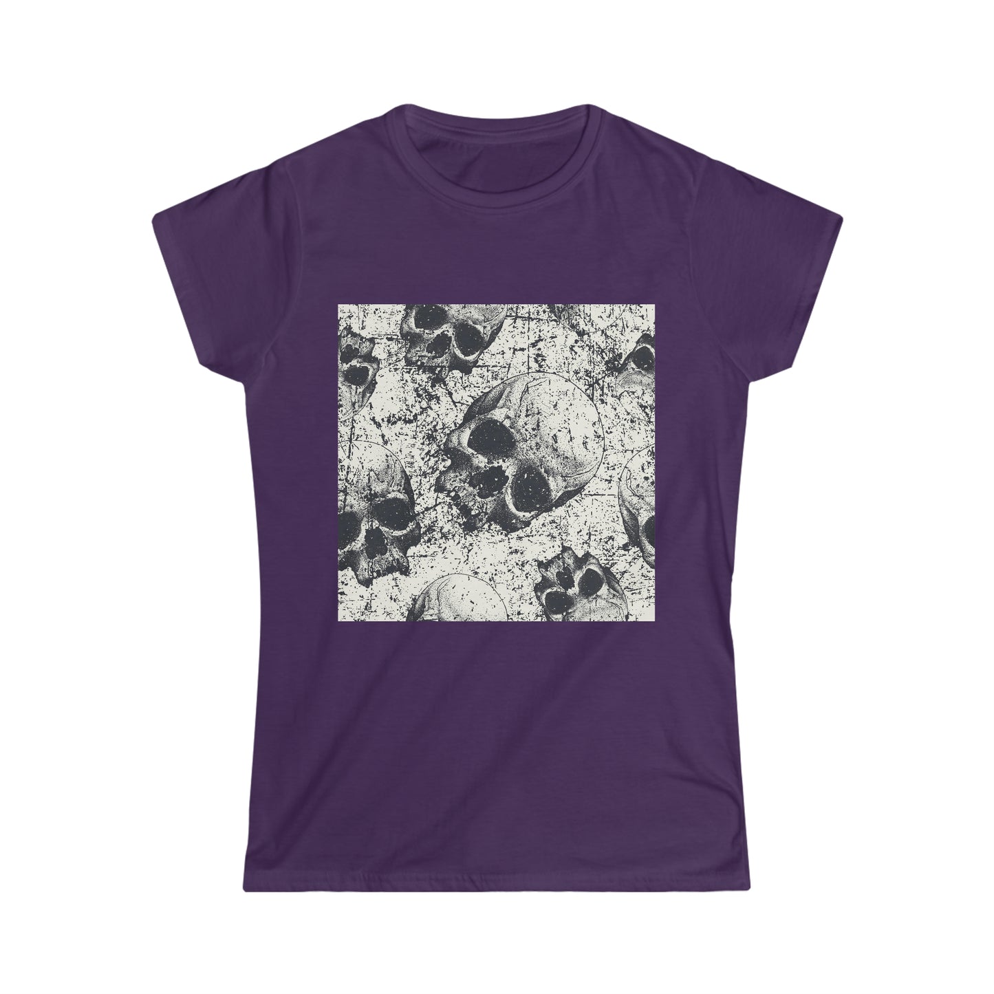 Women's Softstyle Tee- Castle Series- Skull 4