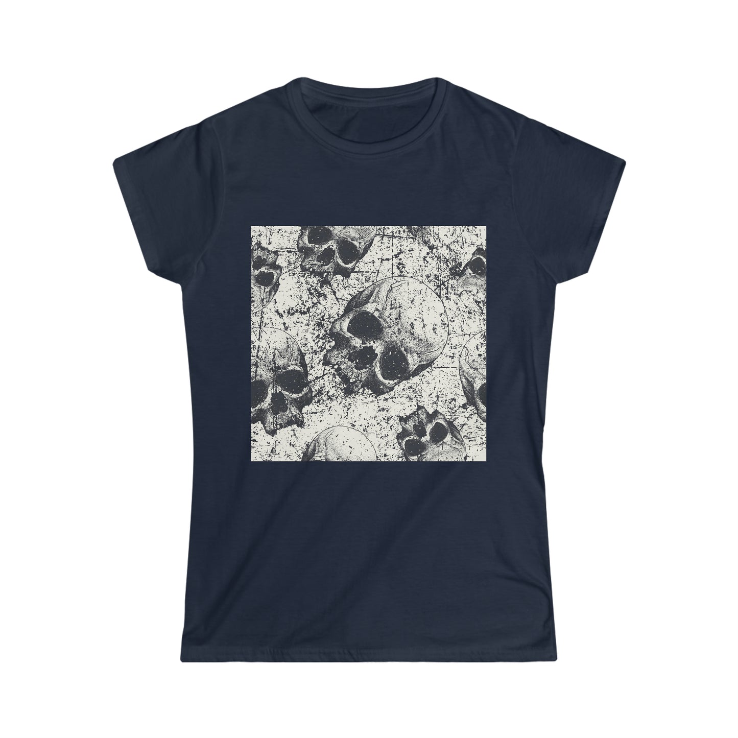 Women's Softstyle Tee- Castle Series- Skull 4