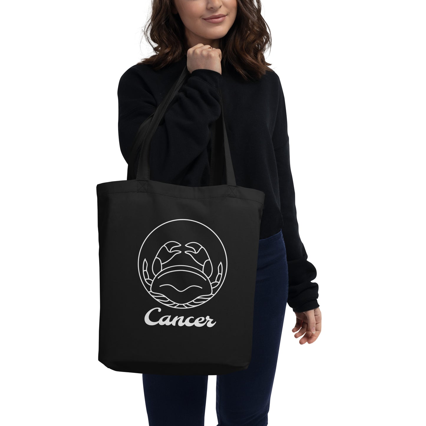 Eco Tote Bag- Classic Zodiac: Cancer