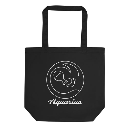 Eco Tote Bag- Classic Zodiac: Aquarius