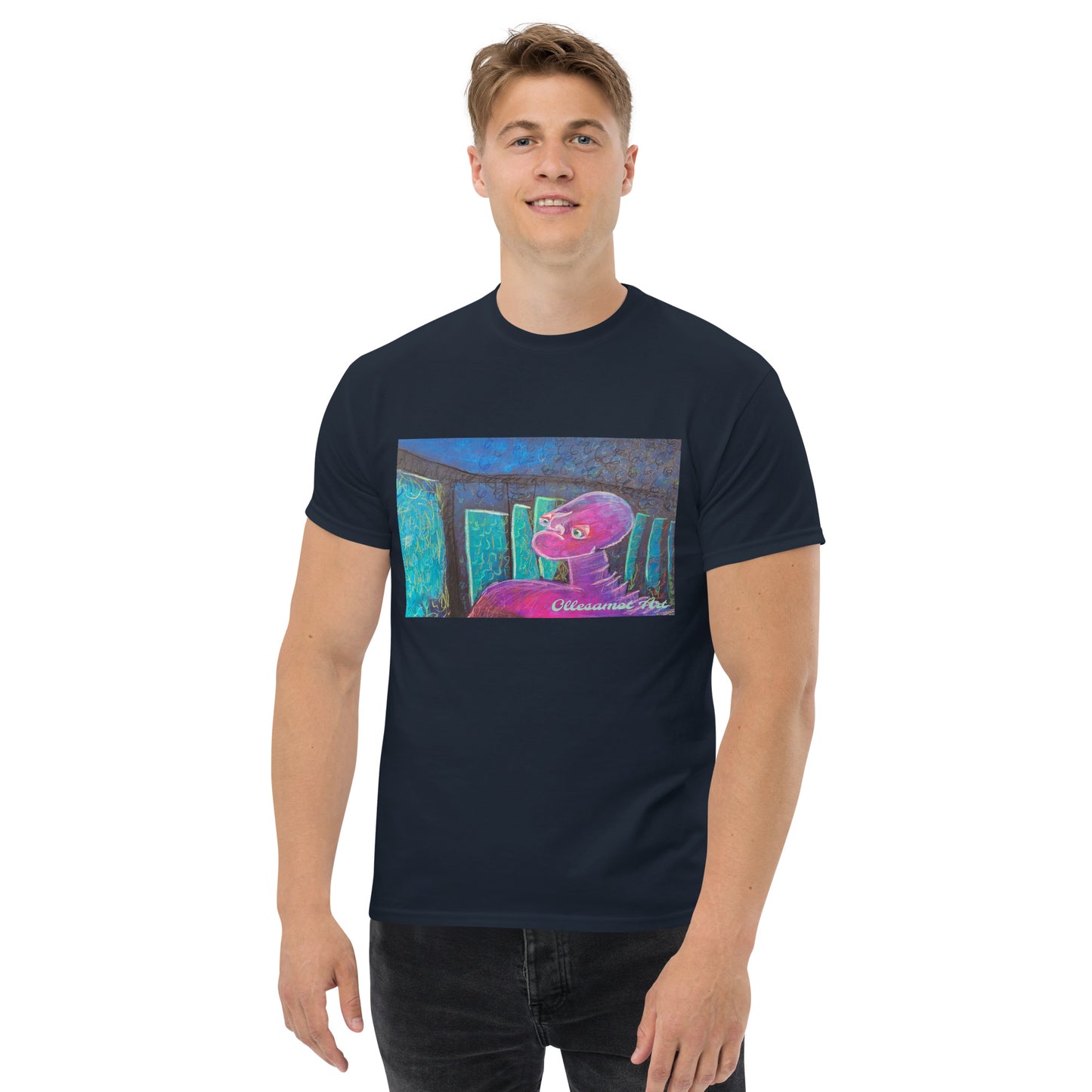 Men's classic tee- Celestial Being Series- Neptune