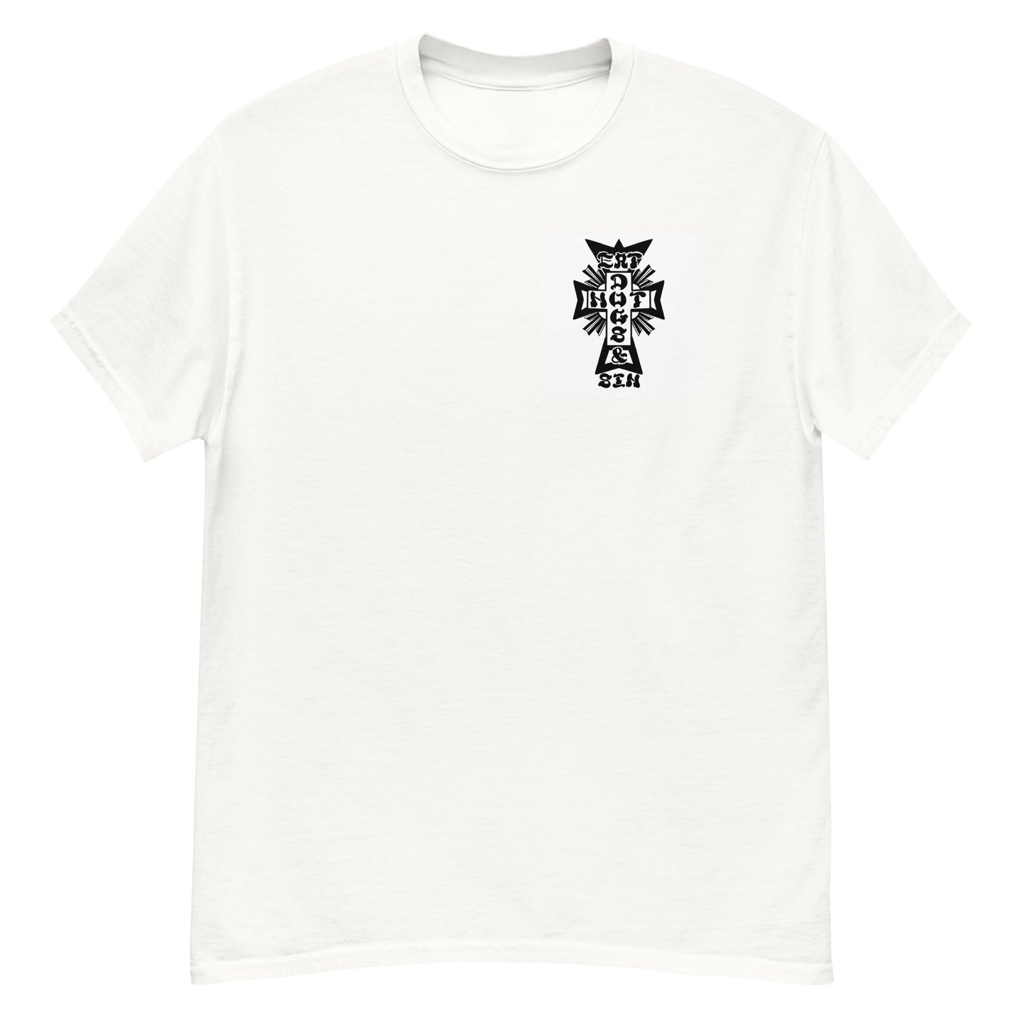 Men's classic tee - Eat And Sin- Black Logo