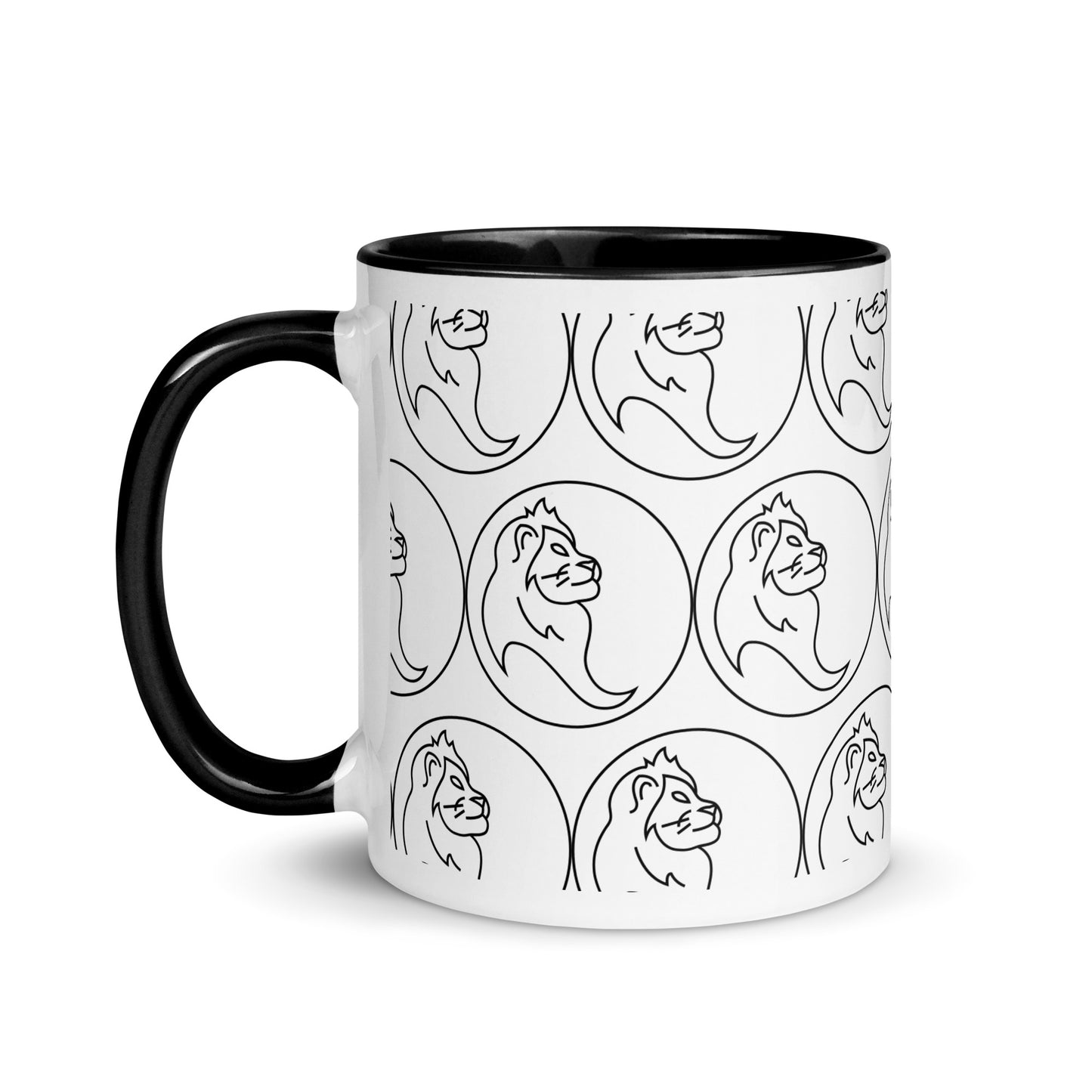 Mug with Color Inside- Classic Zodiac- LEO