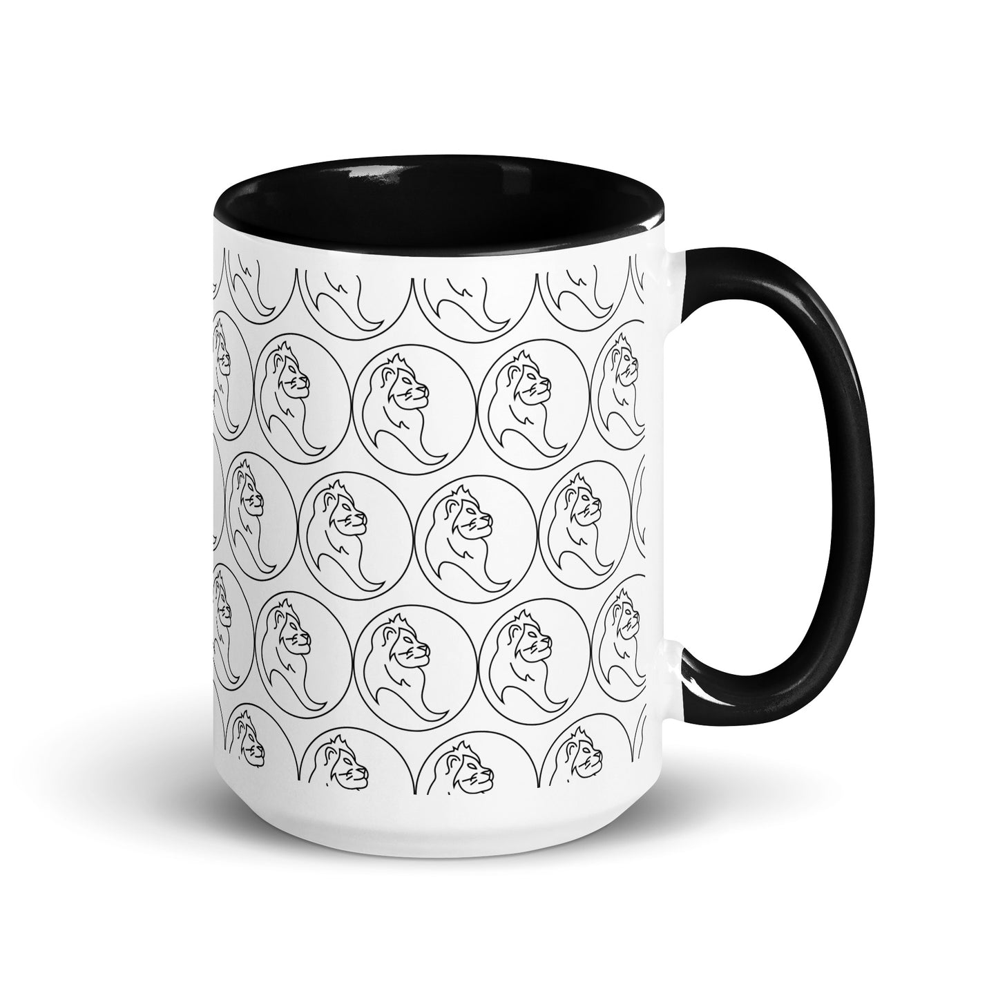 Mug with Color Inside- Classic Zodiac- LEO