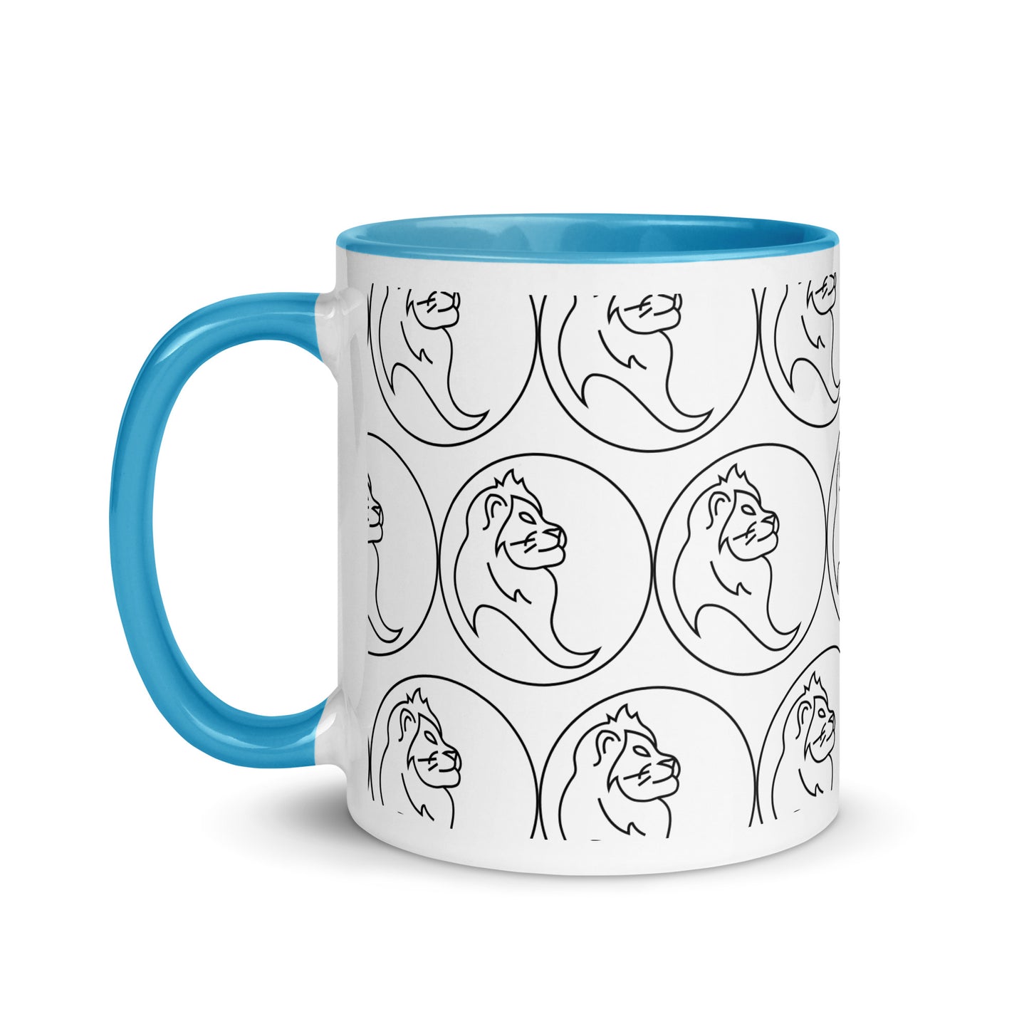 Mug with Color Inside- Classic Zodiac- LEO