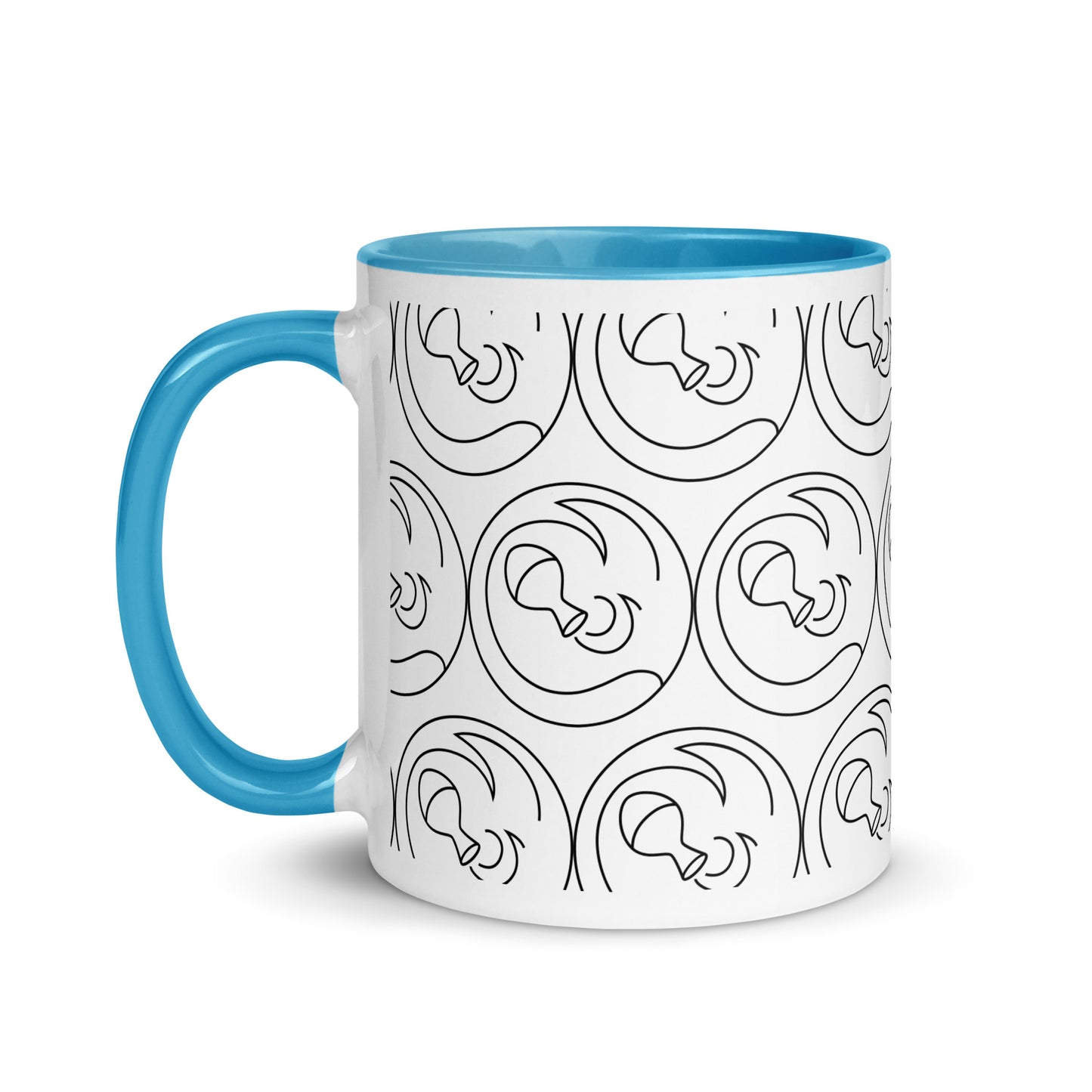 Mug with Color Inside-Classic Zodiac- AQUARIUS