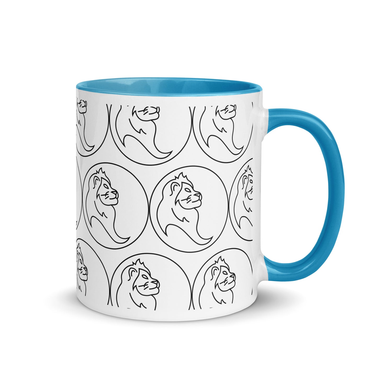 Mug with Color Inside- Classic Zodiac- LEO