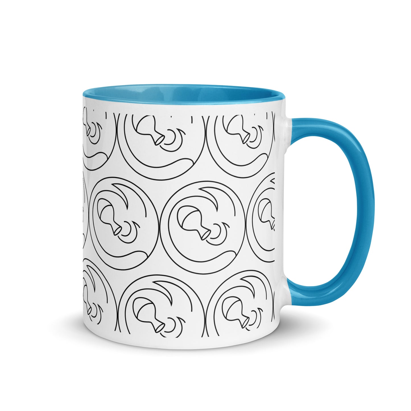 Mug with Color Inside-Classic Zodiac- AQUARIUS