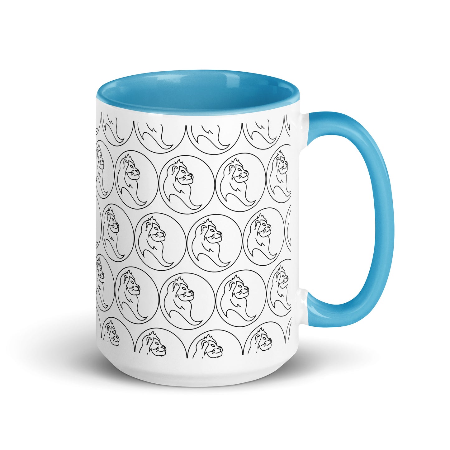 Mug with Color Inside- Classic Zodiac- LEO