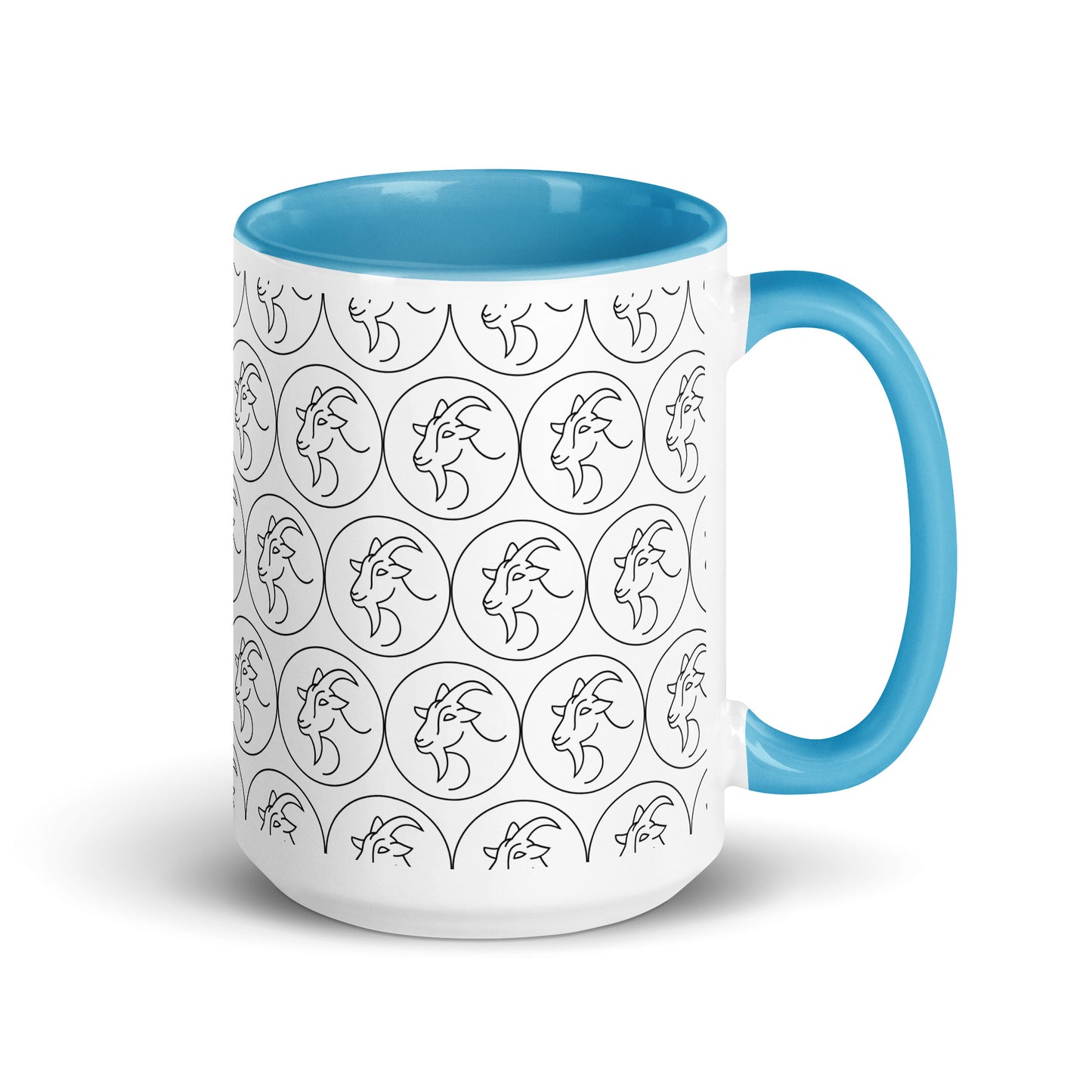 Mug with Color Inside-Classic Zodiac- CAPRICORN