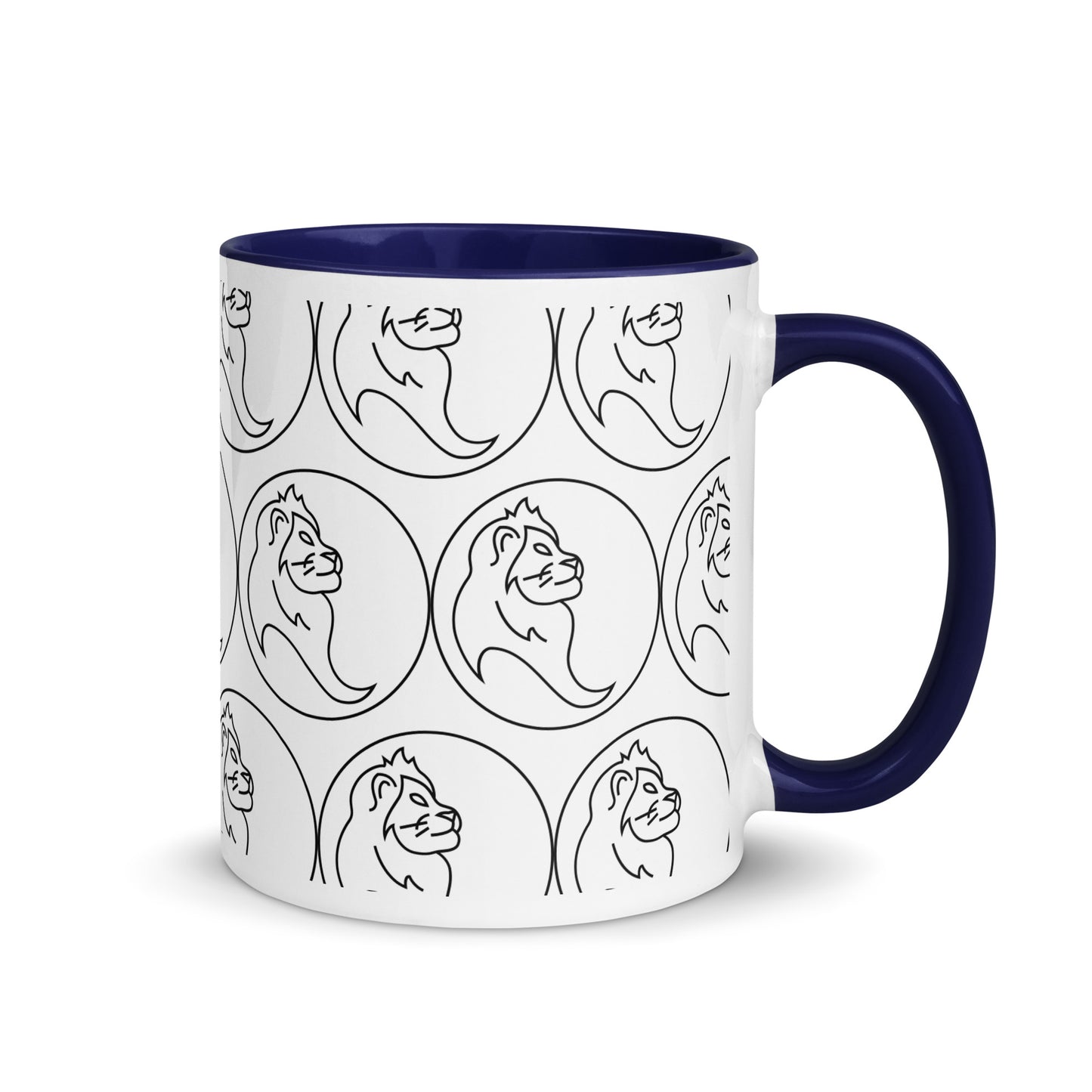 Mug with Color Inside- Classic Zodiac- LEO