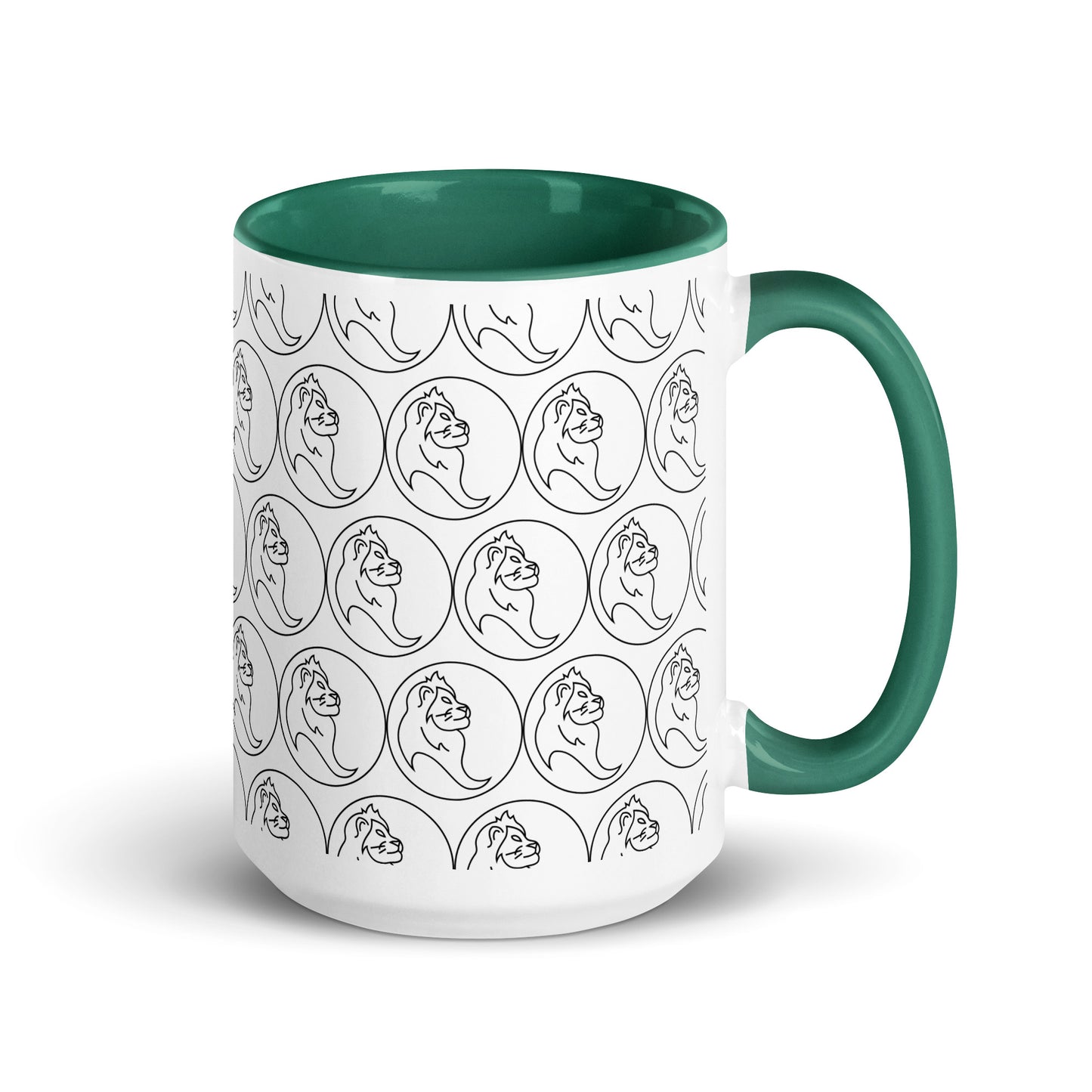 Mug with Color Inside- Classic Zodiac- LEO