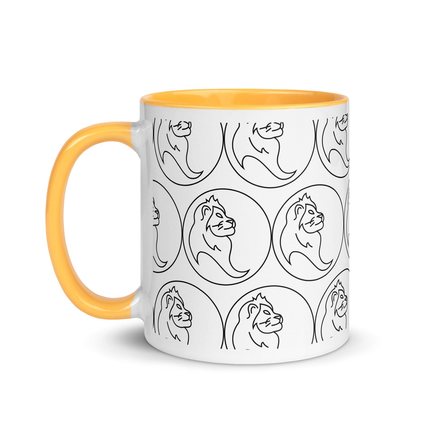 Mug with Color Inside- Classic Zodiac- LEO