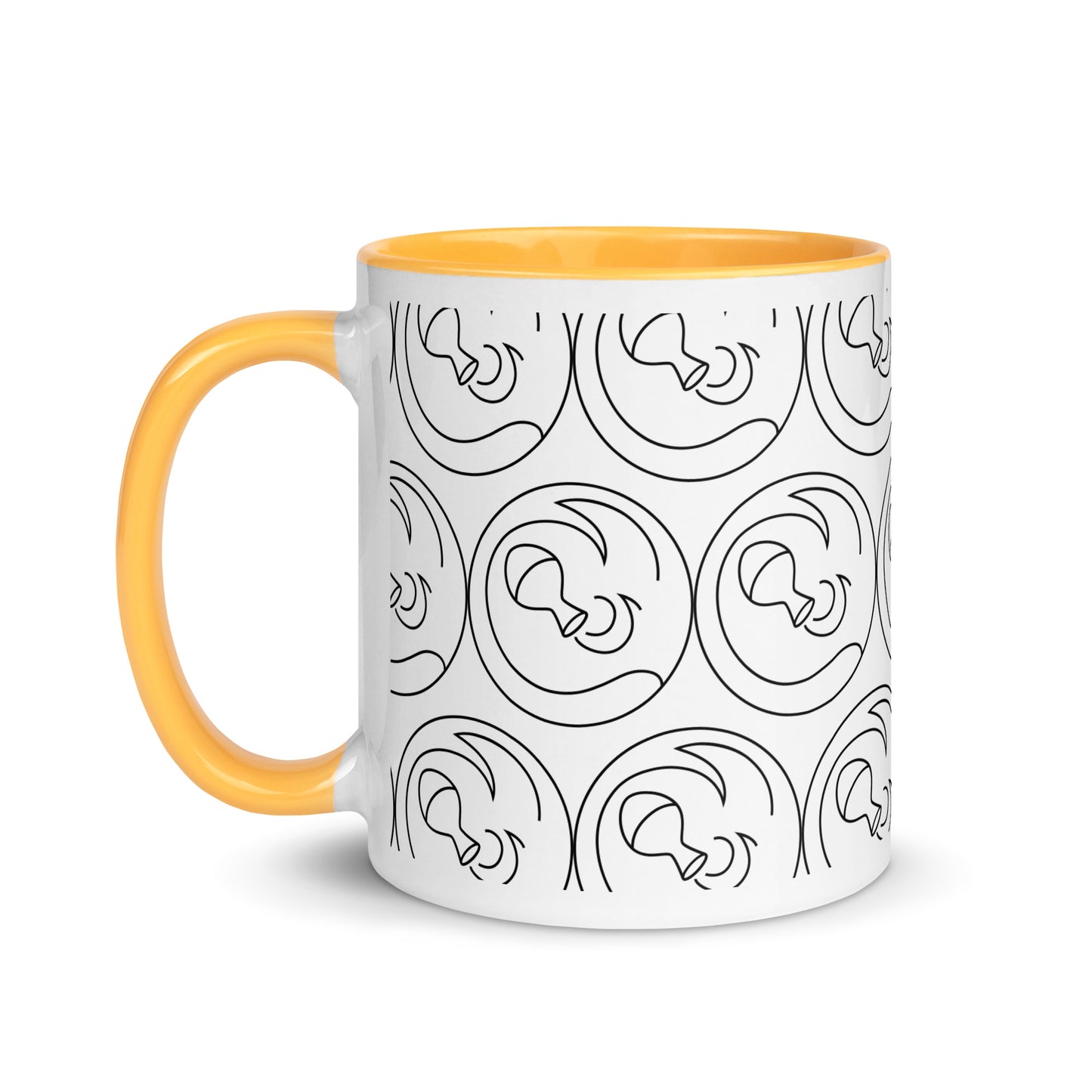 Mug with Color Inside-Classic Zodiac- AQUARIUS