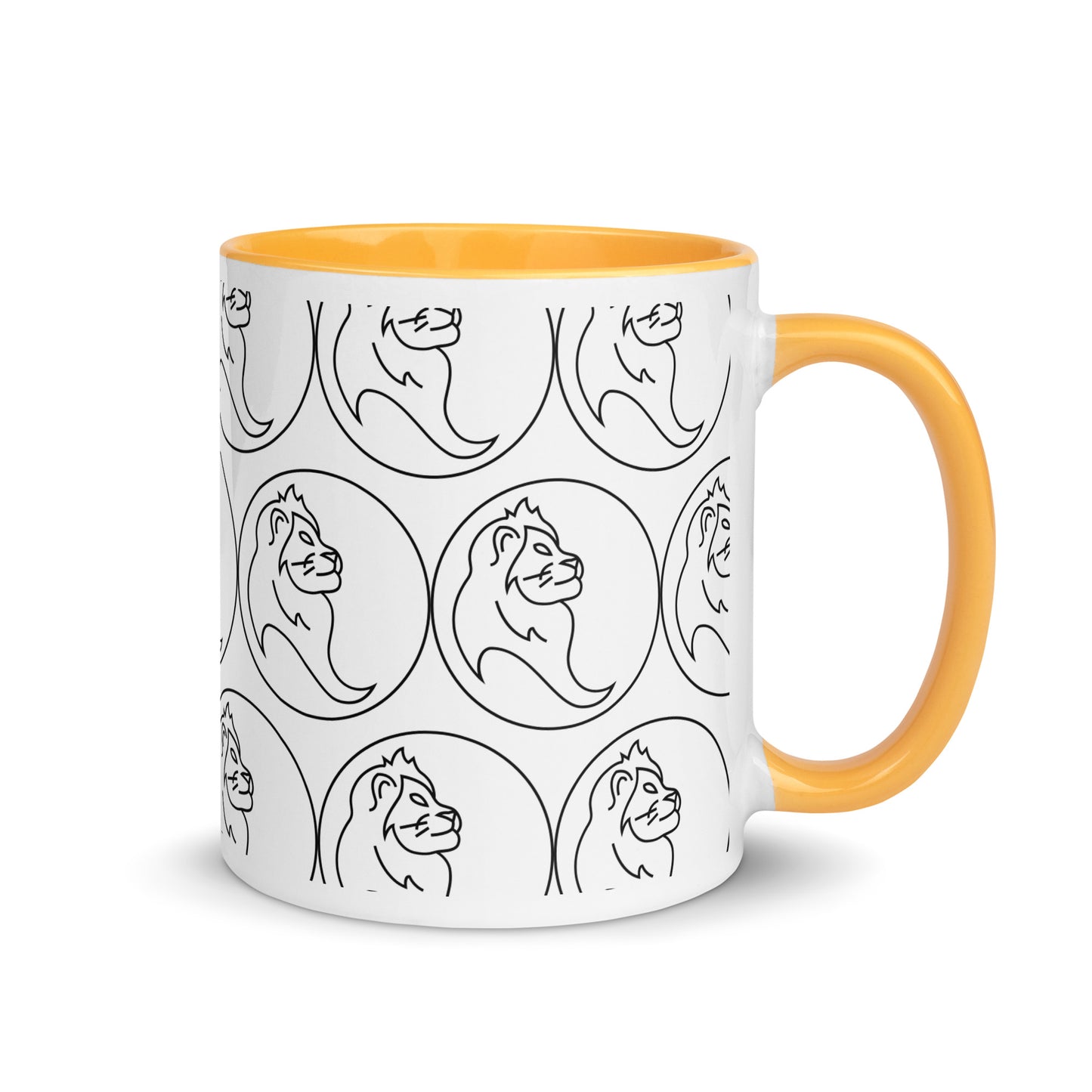 Mug with Color Inside- Classic Zodiac- LEO