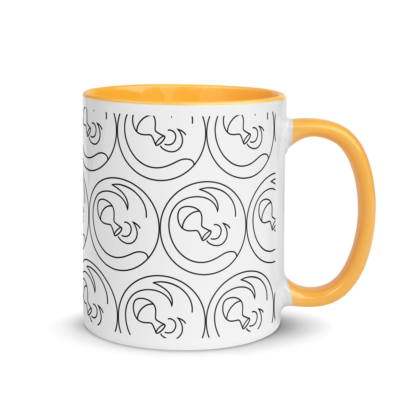 Mug with Color Inside-Classic Zodiac- AQUARIUS