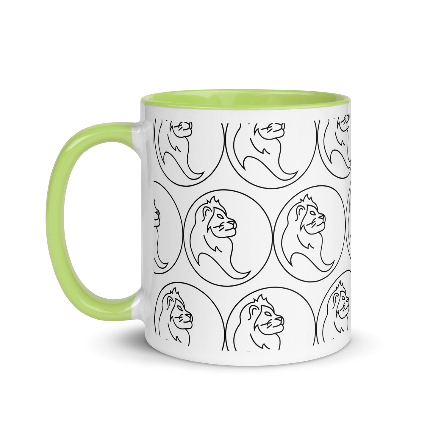 Mug with Color Inside- Classic Zodiac- LEO