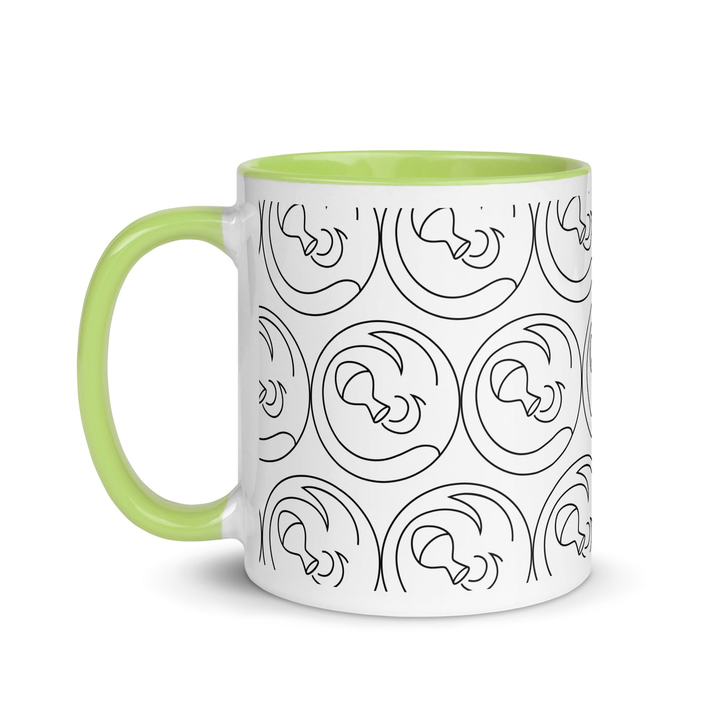 Mug with Color Inside-Classic Zodiac- AQUARIUS