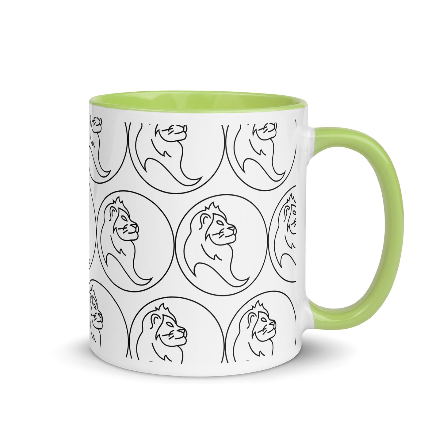 Mug with Color Inside- Classic Zodiac- LEO