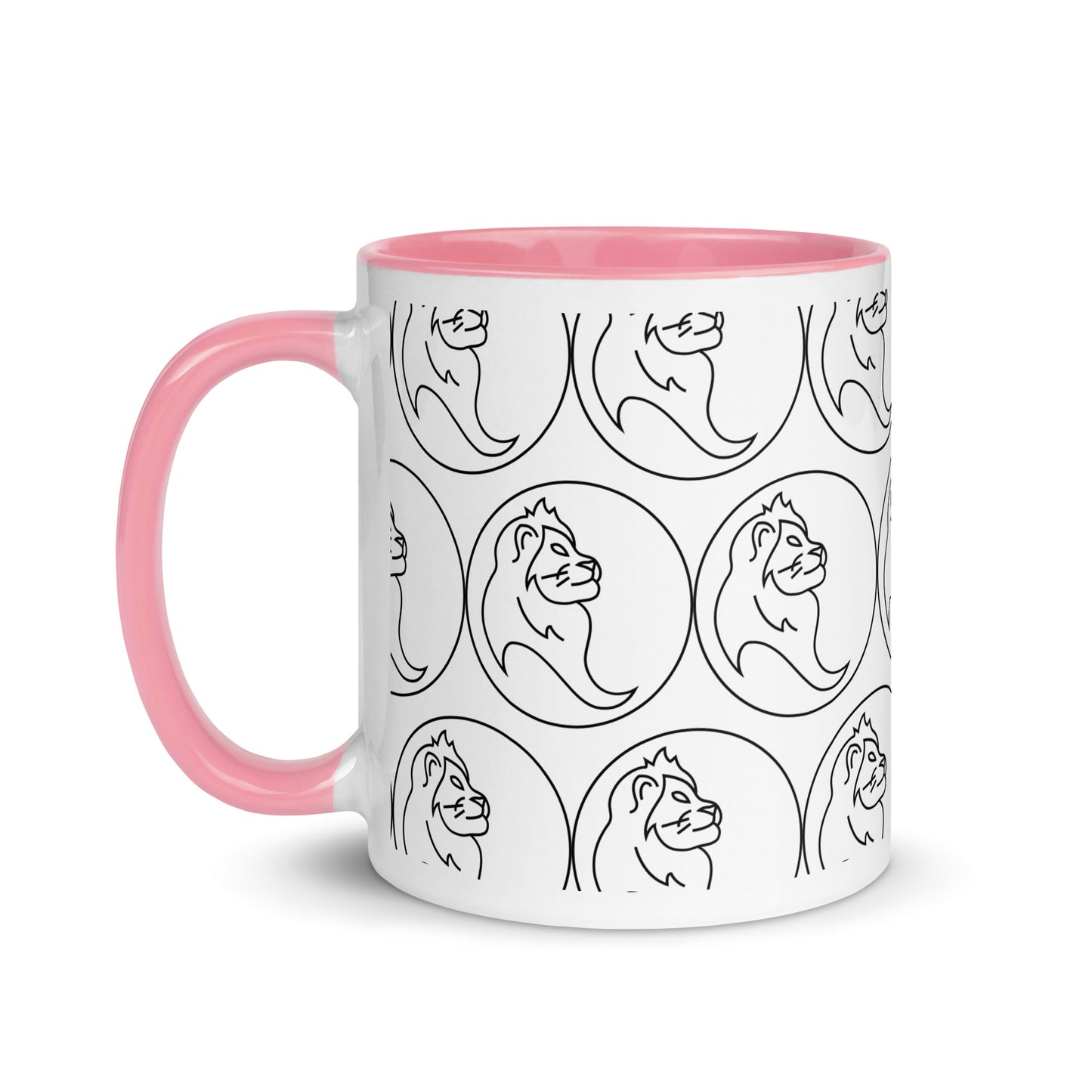 Mug with Color Inside- Classic Zodiac- LEO