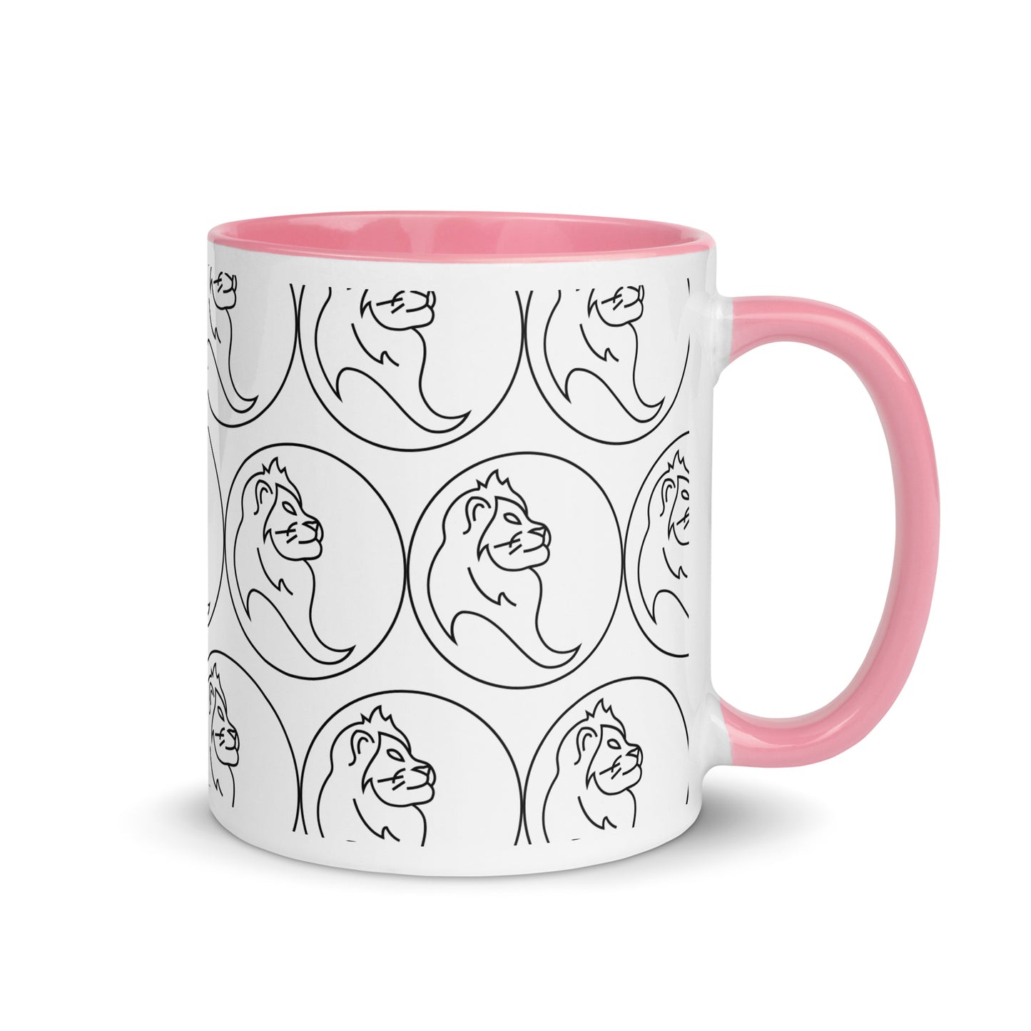 Mug with Color Inside- Classic Zodiac- LEO