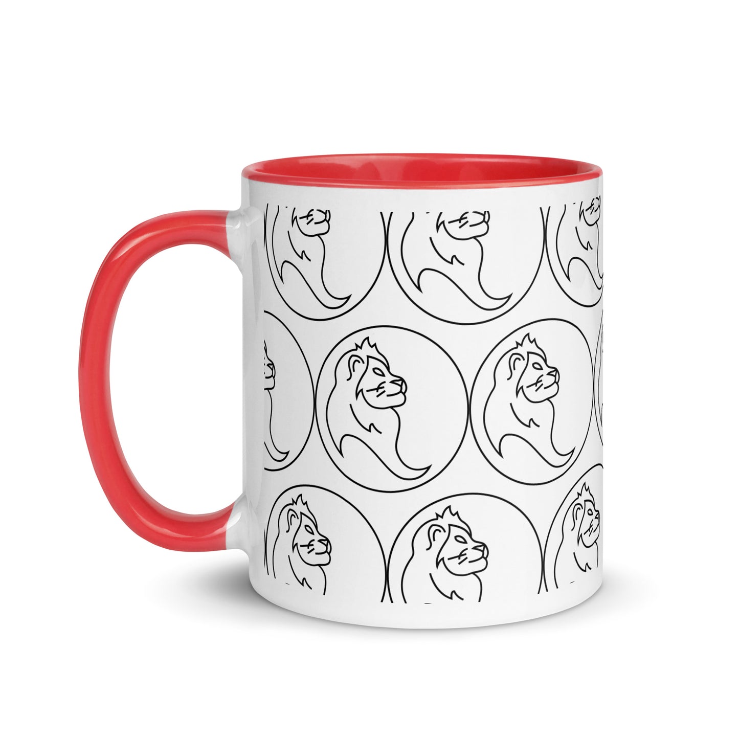 Mug with Color Inside- Classic Zodiac- LEO