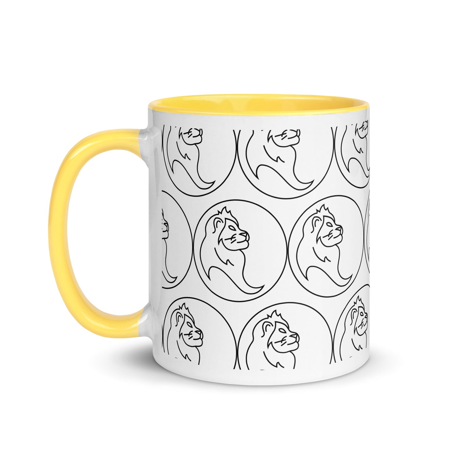 Mug with Color Inside- Classic Zodiac- LEO