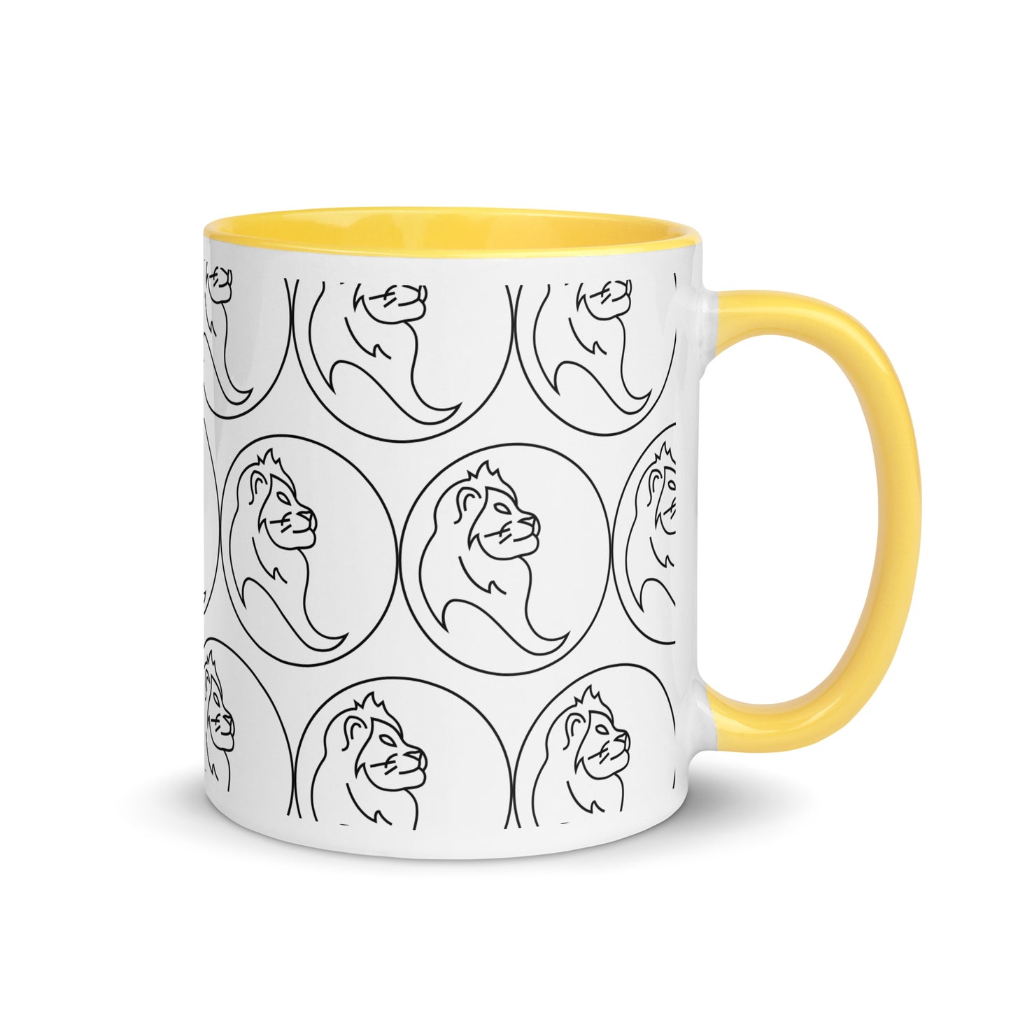 Mug with Color Inside- Classic Zodiac- LEO