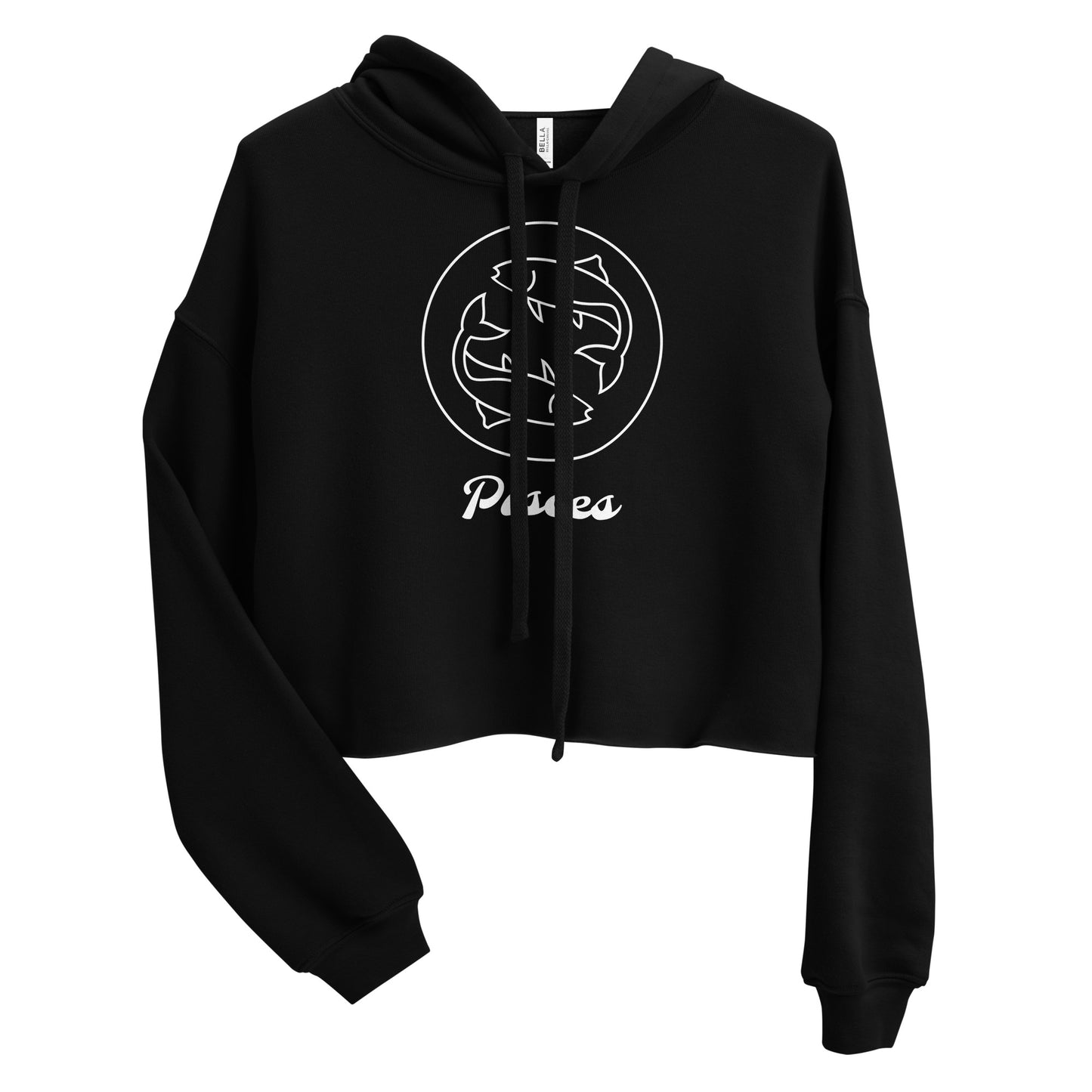 Crop Hoodie- Classic Zodiac: Pisces