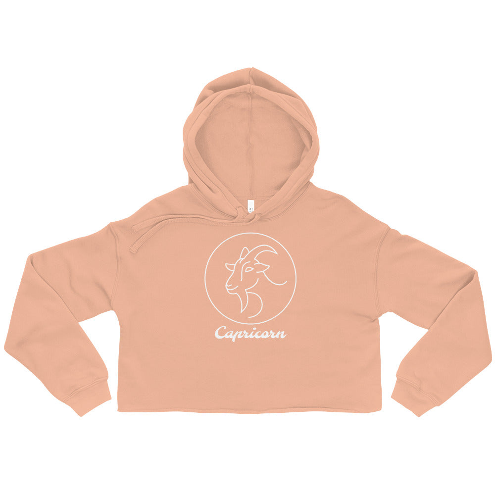 Crop Hoodie- Classic Zodiac: Capricorn