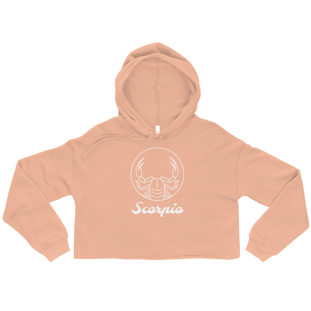 Crop Hoodie- Classic Zodiac: Scorpio