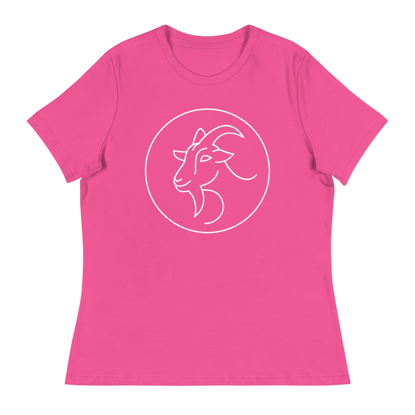 Women's Relaxed T-Shirt -Classic Zodiac: Capricorn