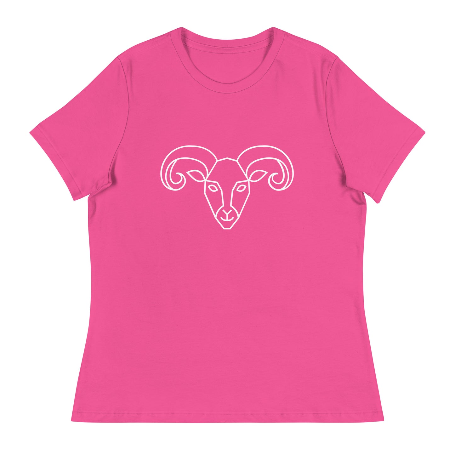 Women's Relaxed T-Shirt- Classic Zodiac: Aries