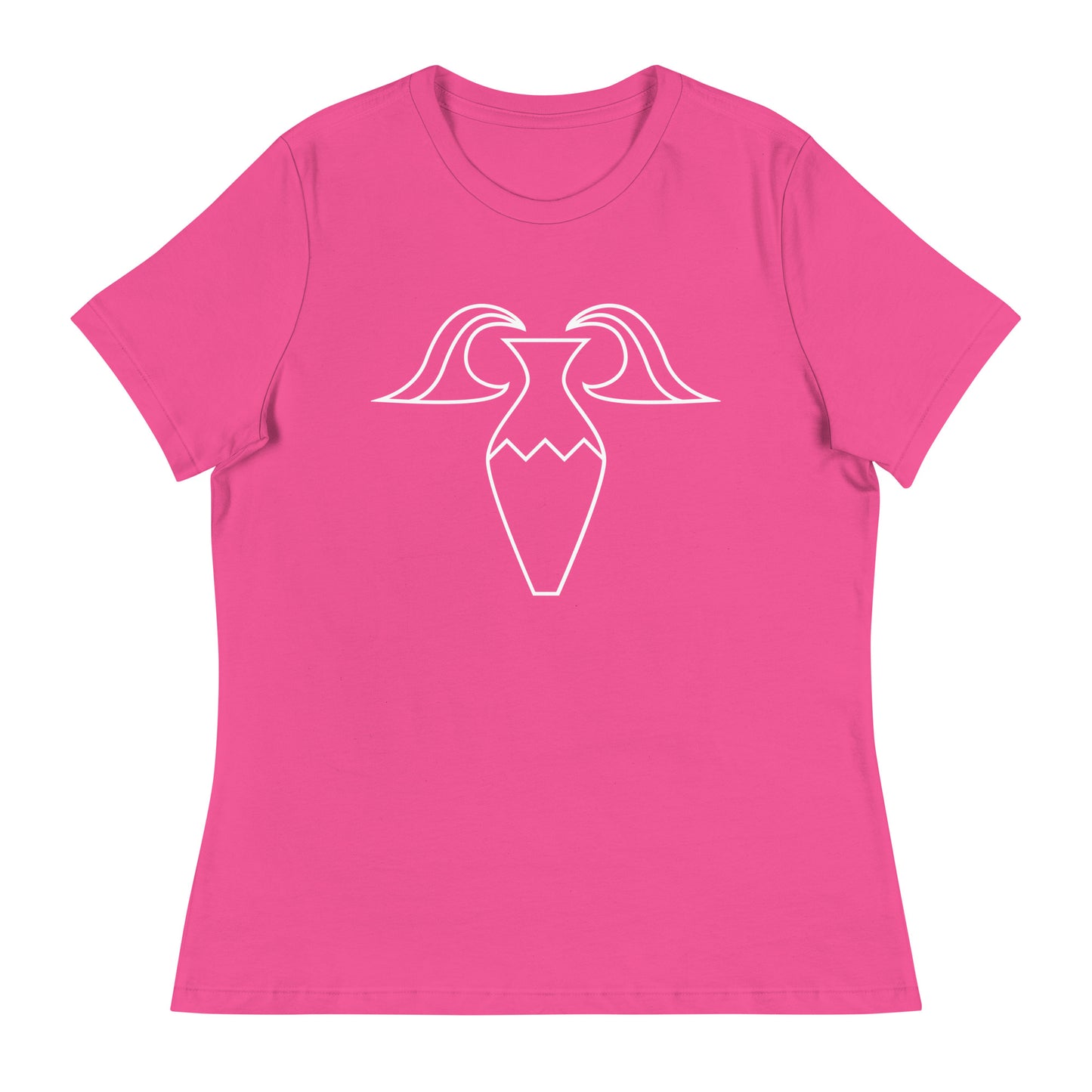 Women's Relaxed T-Shirt- Classic Zodiac: Aquarius