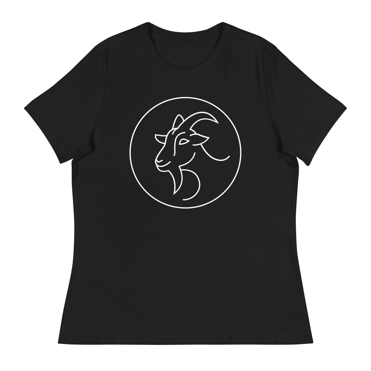 Women's Relaxed T-Shirt -Classic Zodiac: Capricorn