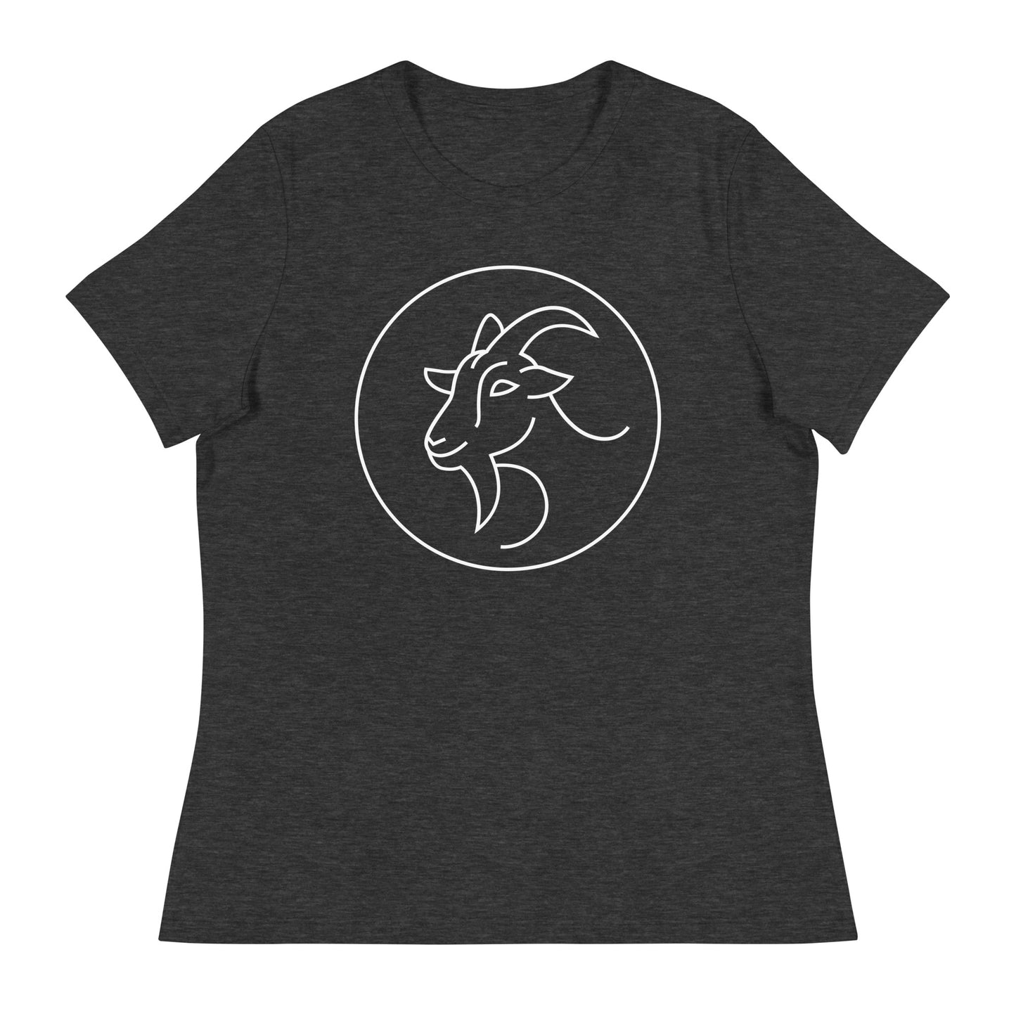 Women's Relaxed T-Shirt -Classic Zodiac: Capricorn