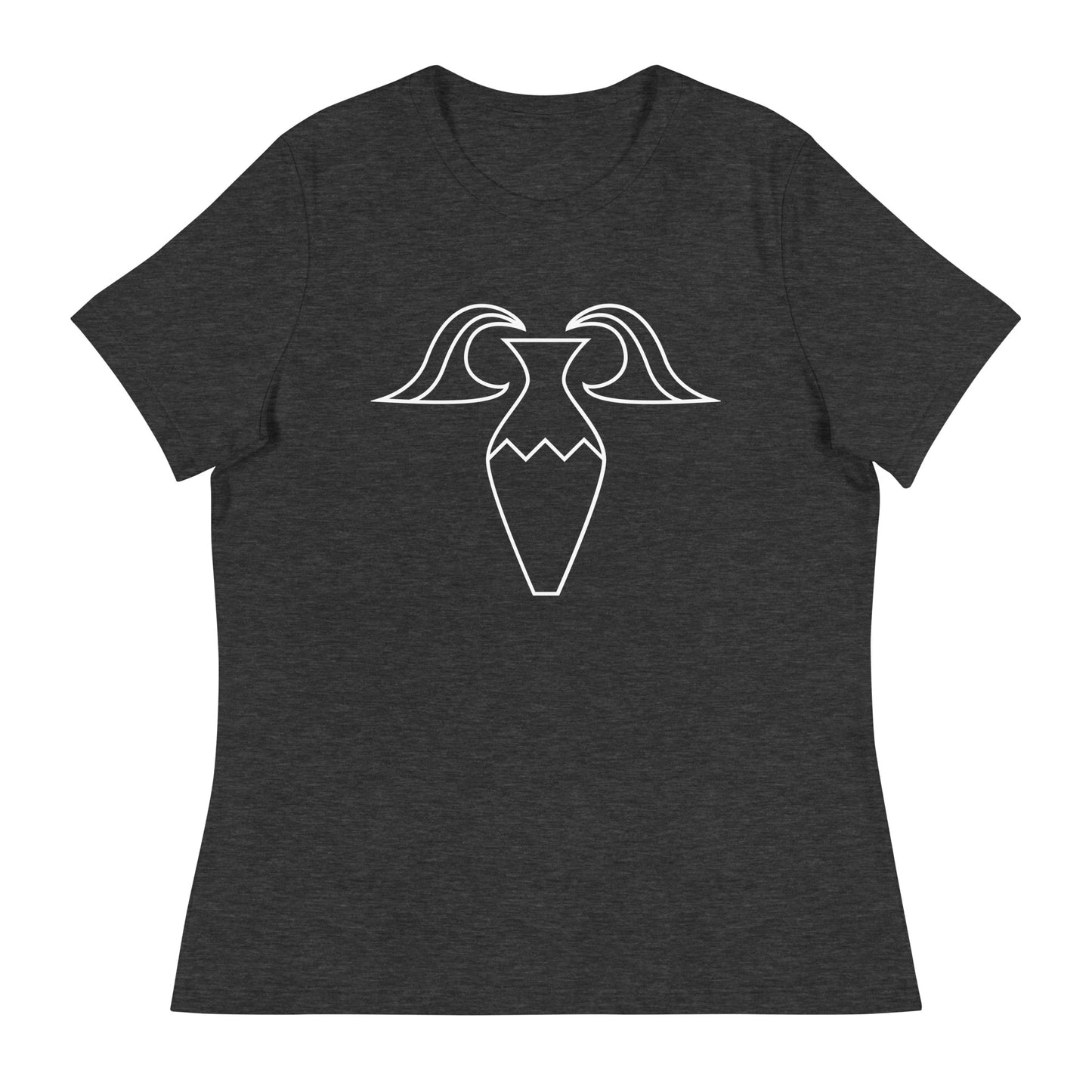 Women's Relaxed T-Shirt- Classic Zodiac: Aquarius