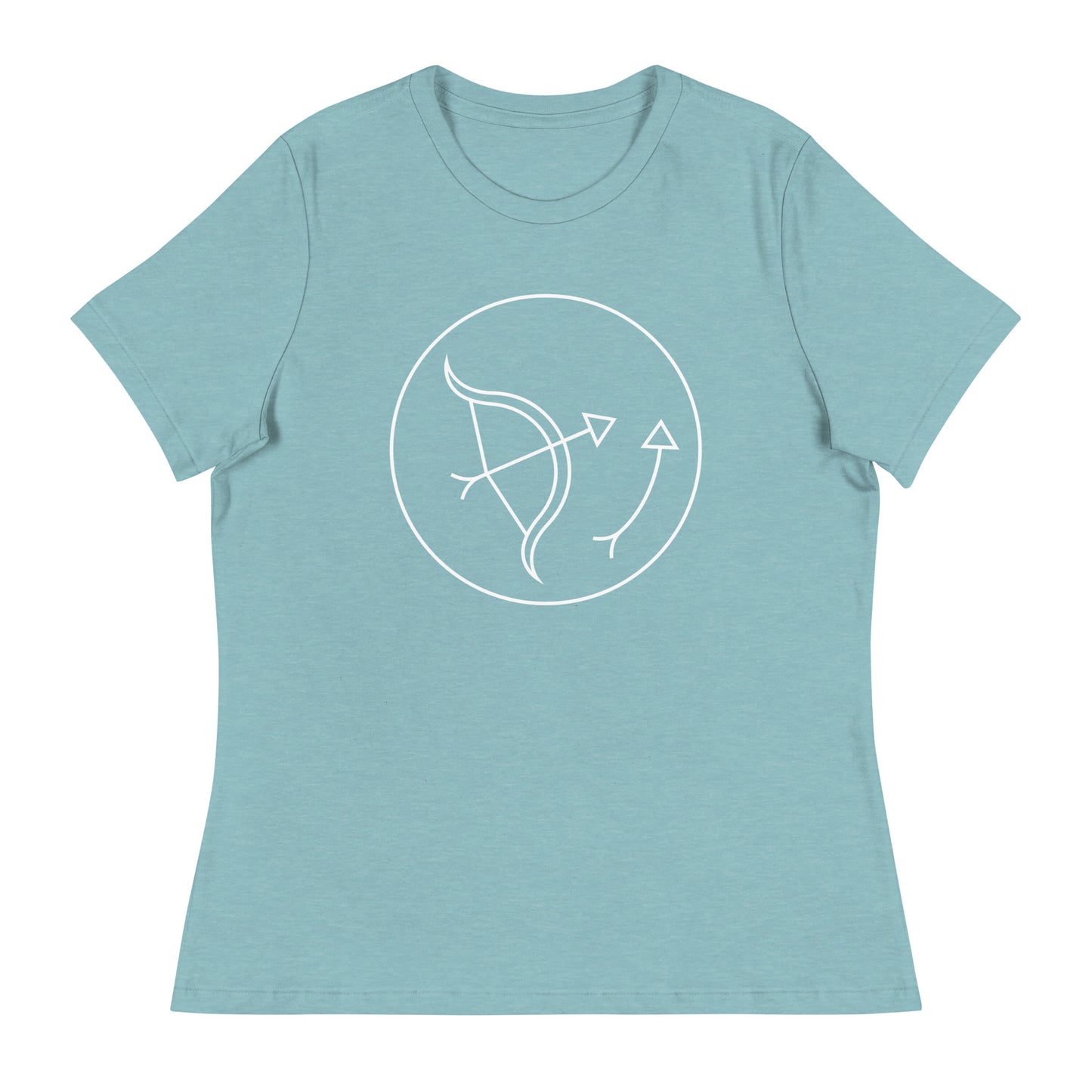 Women's Relaxed T-Shirt- Classic Zodiac: Sagittarius