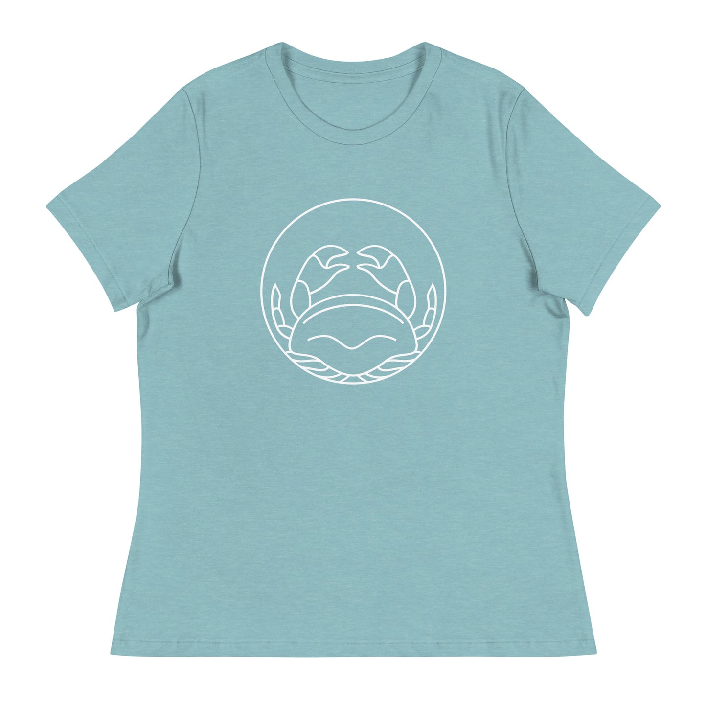 Women's Relaxed T-Shirt- Classic Zodiac: Cancer