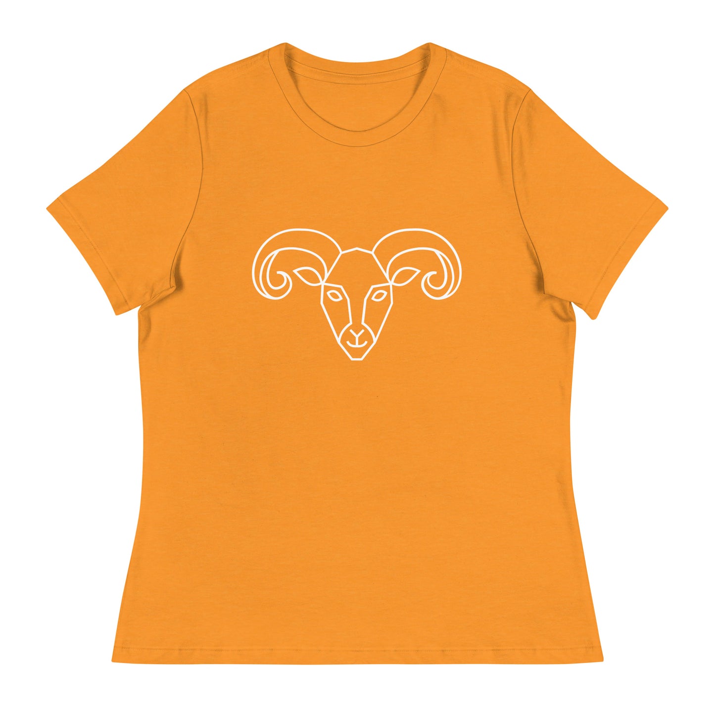 Women's Relaxed T-Shirt- Classic Zodiac: Aries