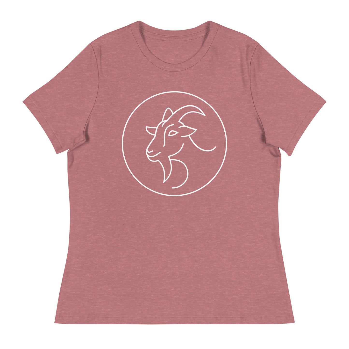 Women's Relaxed T-Shirt -Classic Zodiac: Capricorn