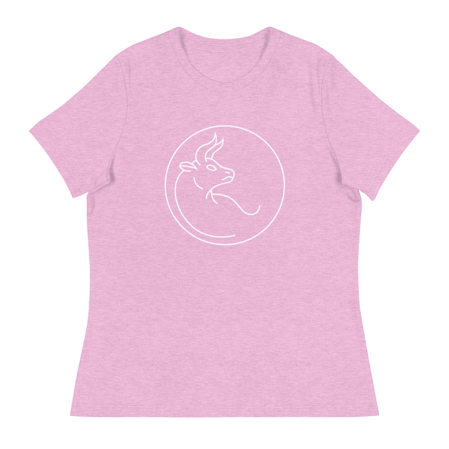 Women's Relaxed T-Shirt- Classic Zodiac: Taurus