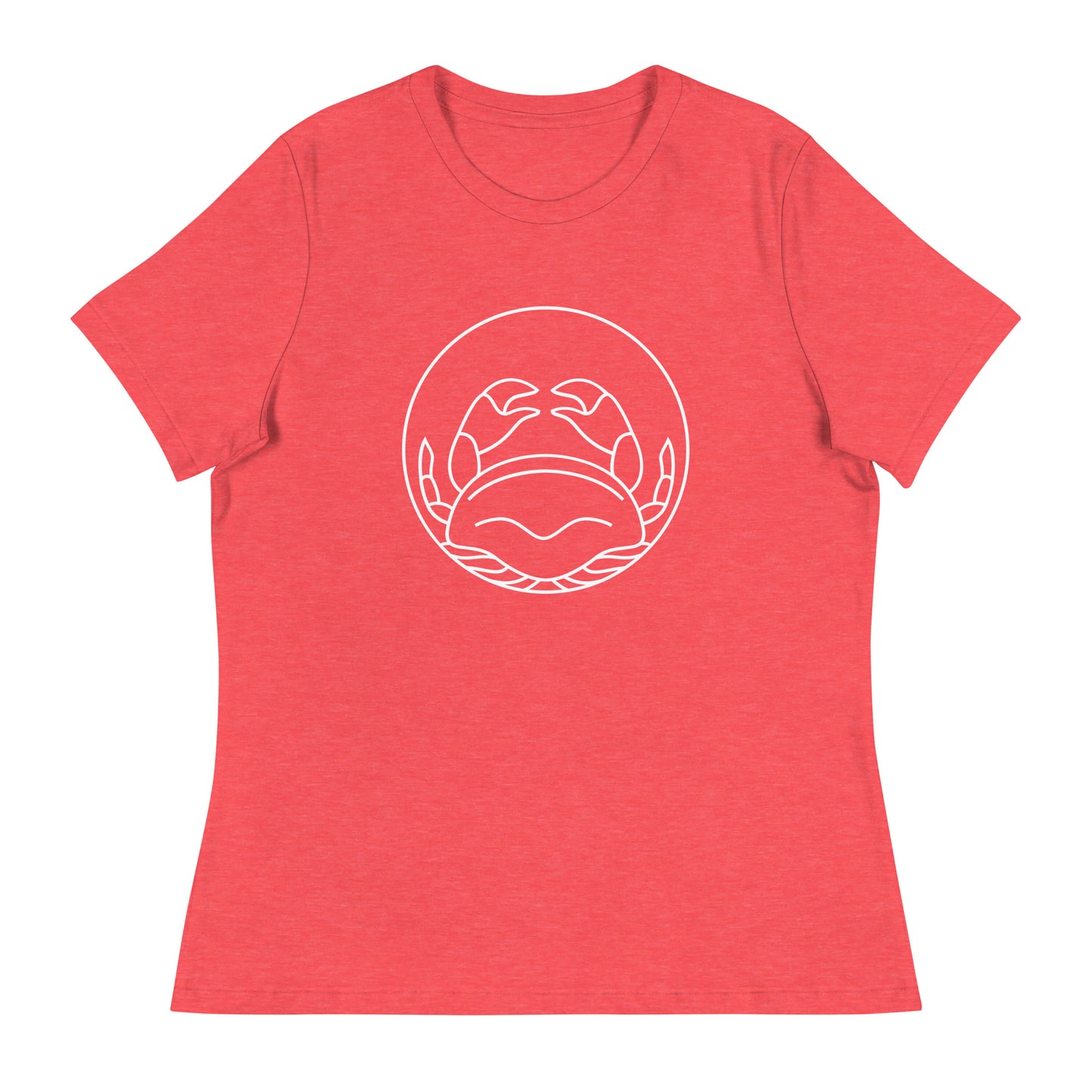 Women's Relaxed T-Shirt- Classic Zodiac: Cancer