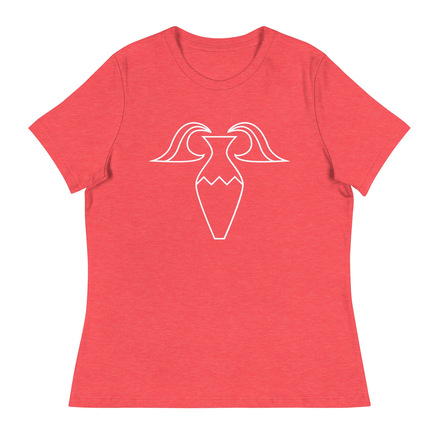 Women's Relaxed T-Shirt- Classic Zodiac: Aquarius