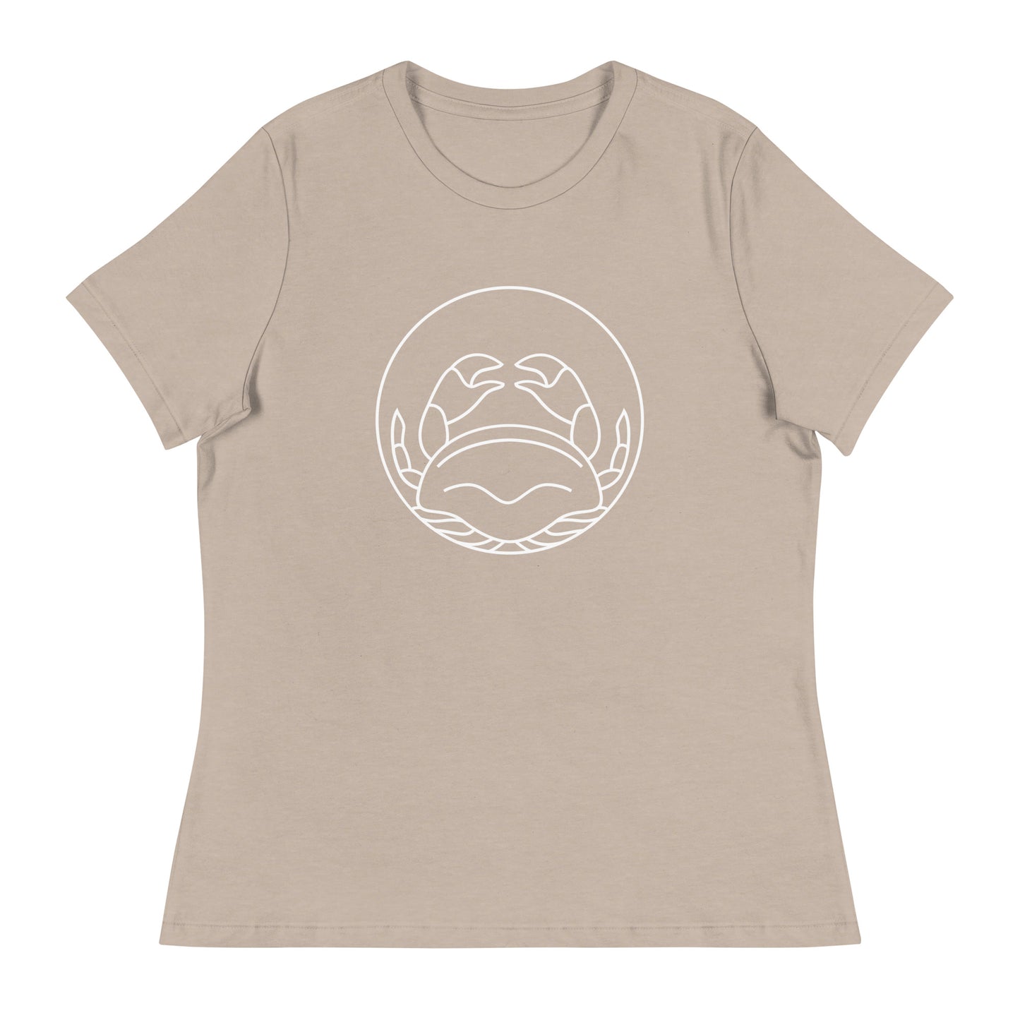 Women's Relaxed T-Shirt- Classic Zodiac: Cancer