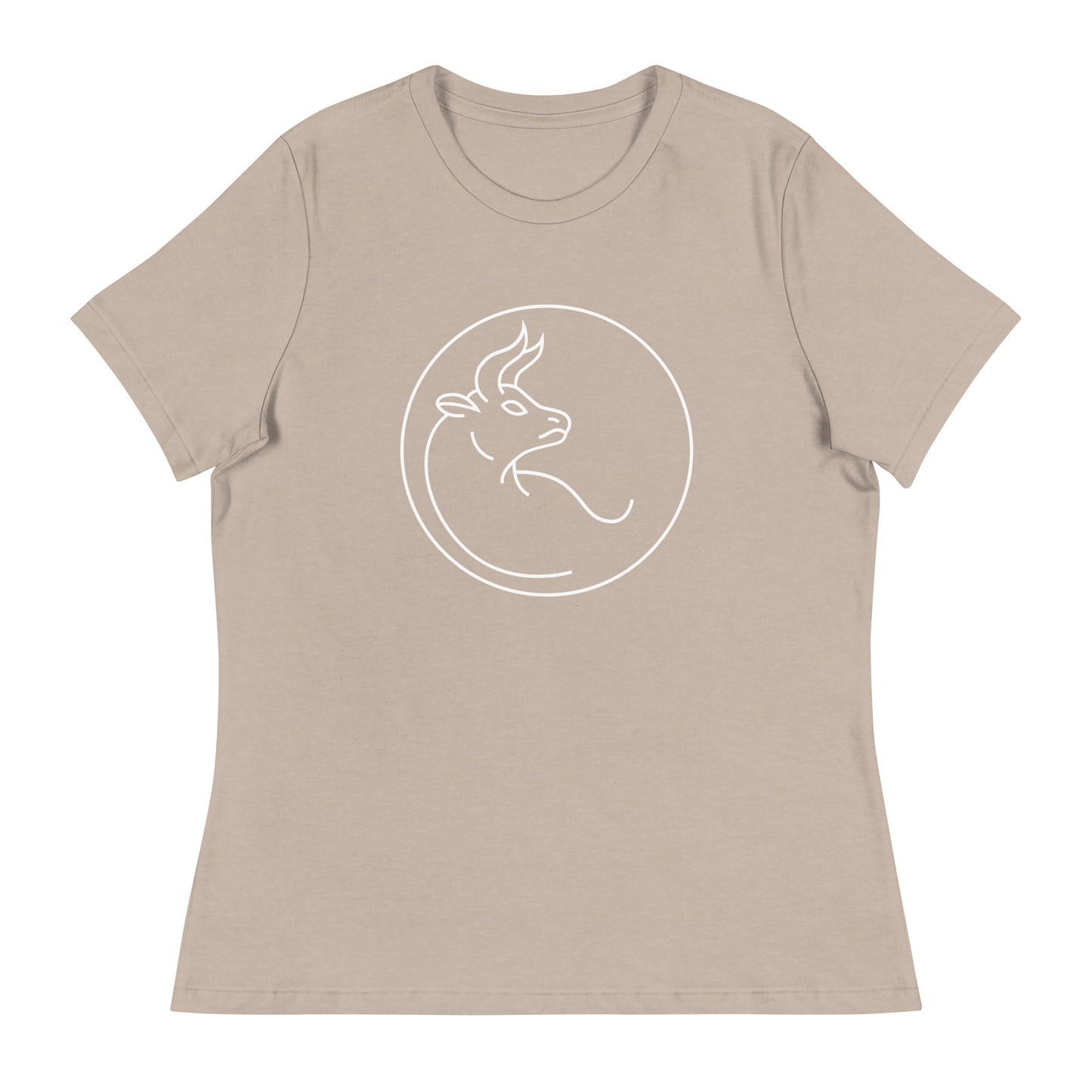 Women's Relaxed T-Shirt- Classic Zodiac: Taurus