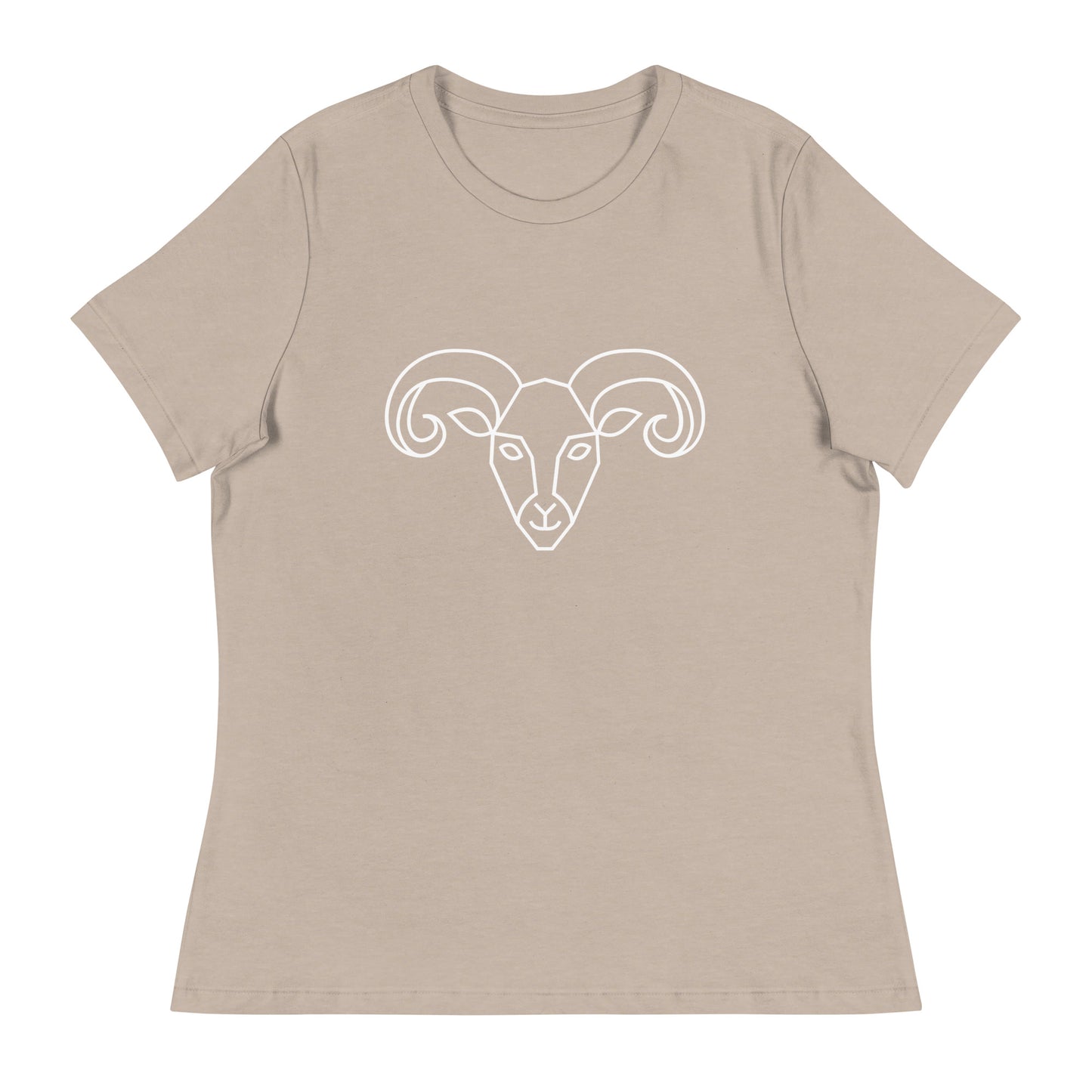 Women's Relaxed T-Shirt- Classic Zodiac: Aries